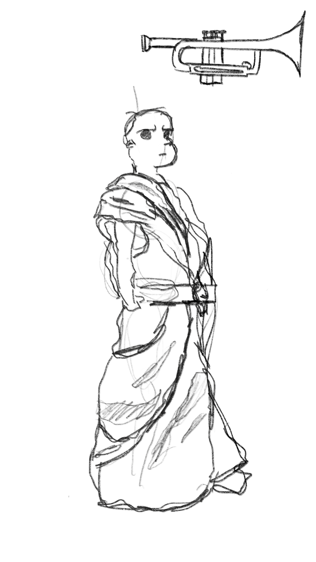 Initial Triumperate Sketch