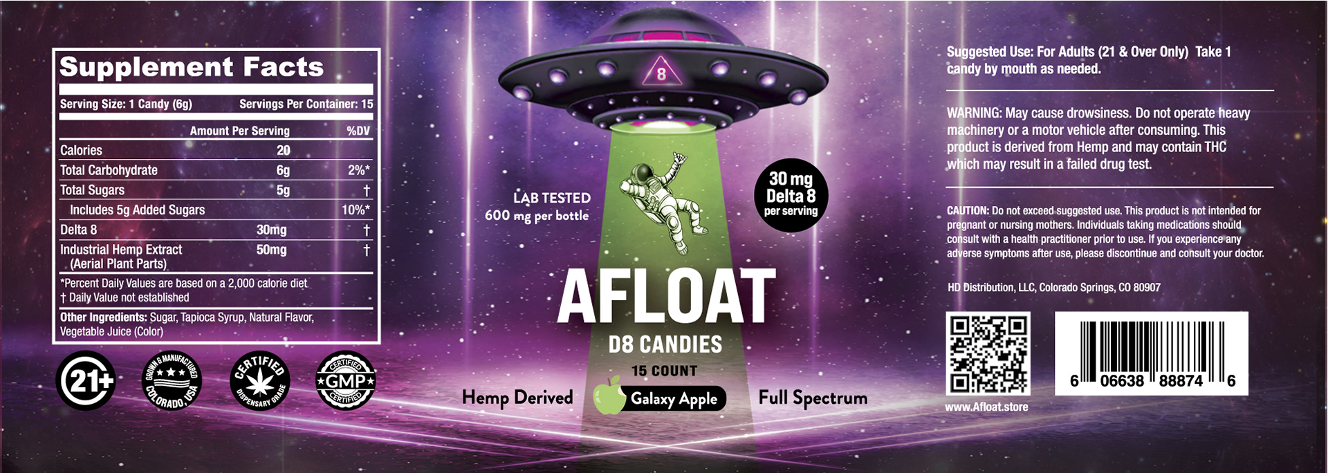Julie Collins Design - Afloat Supplement Labels