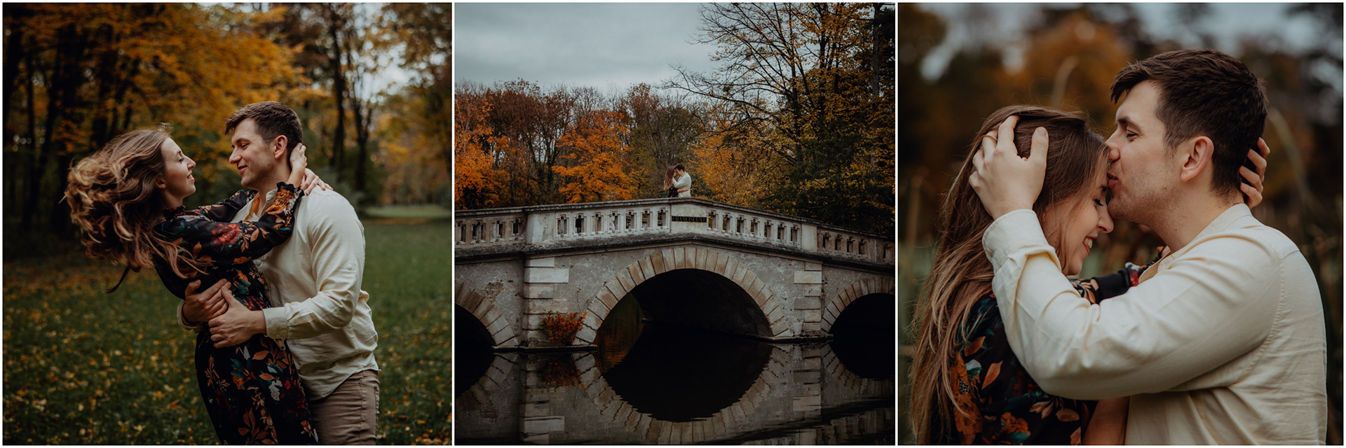 Herbstliches Paarshooting im Schlosspark Laxenburg