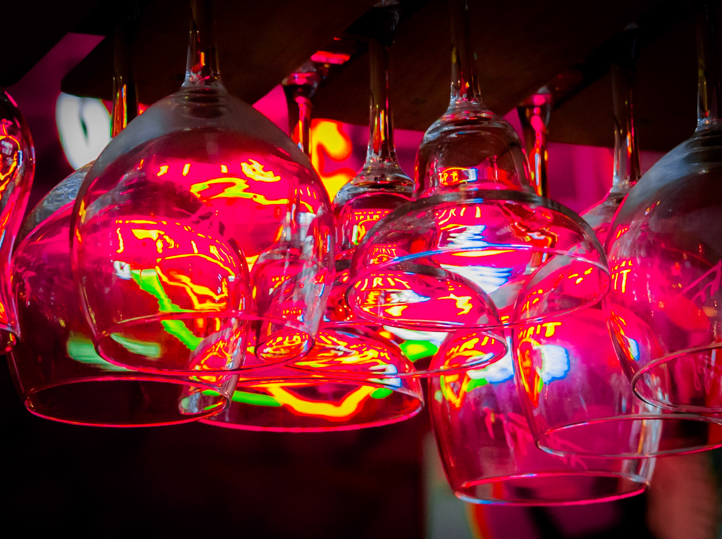 Bar Glasses, Banners, Crouch End, North London