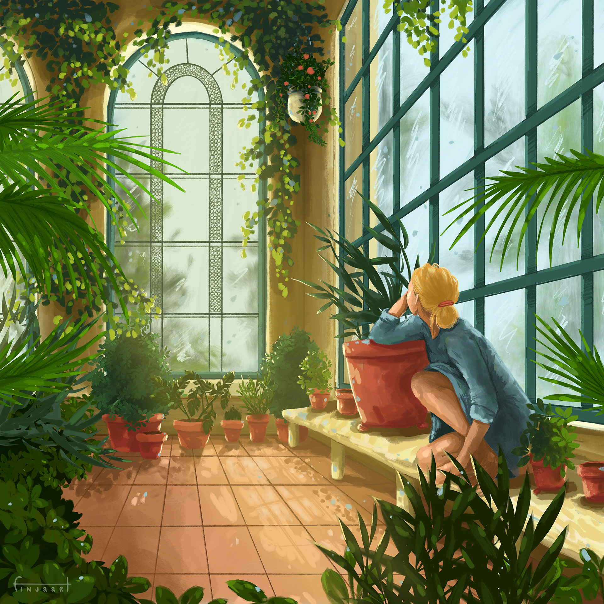 Botanical Garden - Procreate, 2023