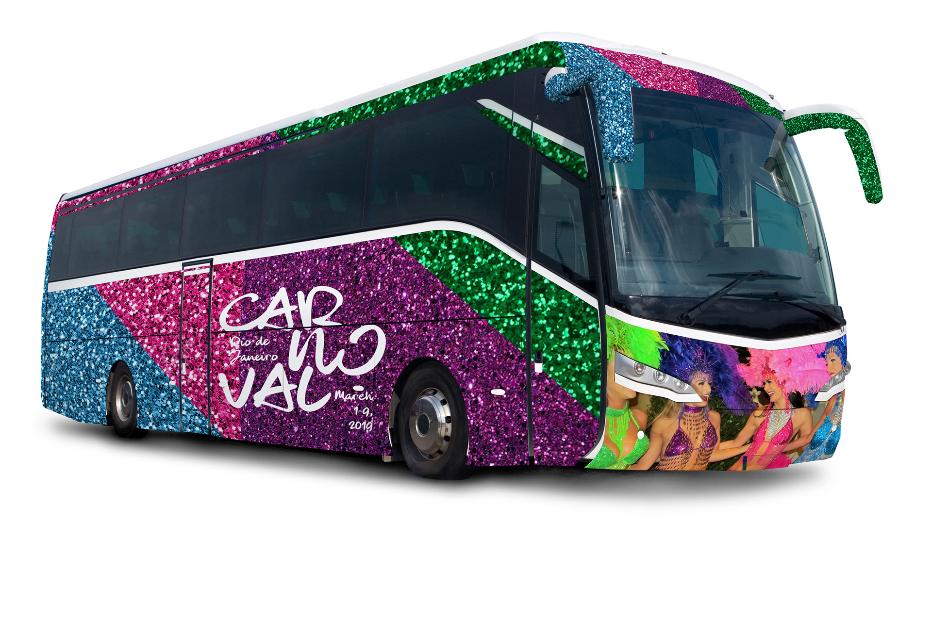 full bus wrap