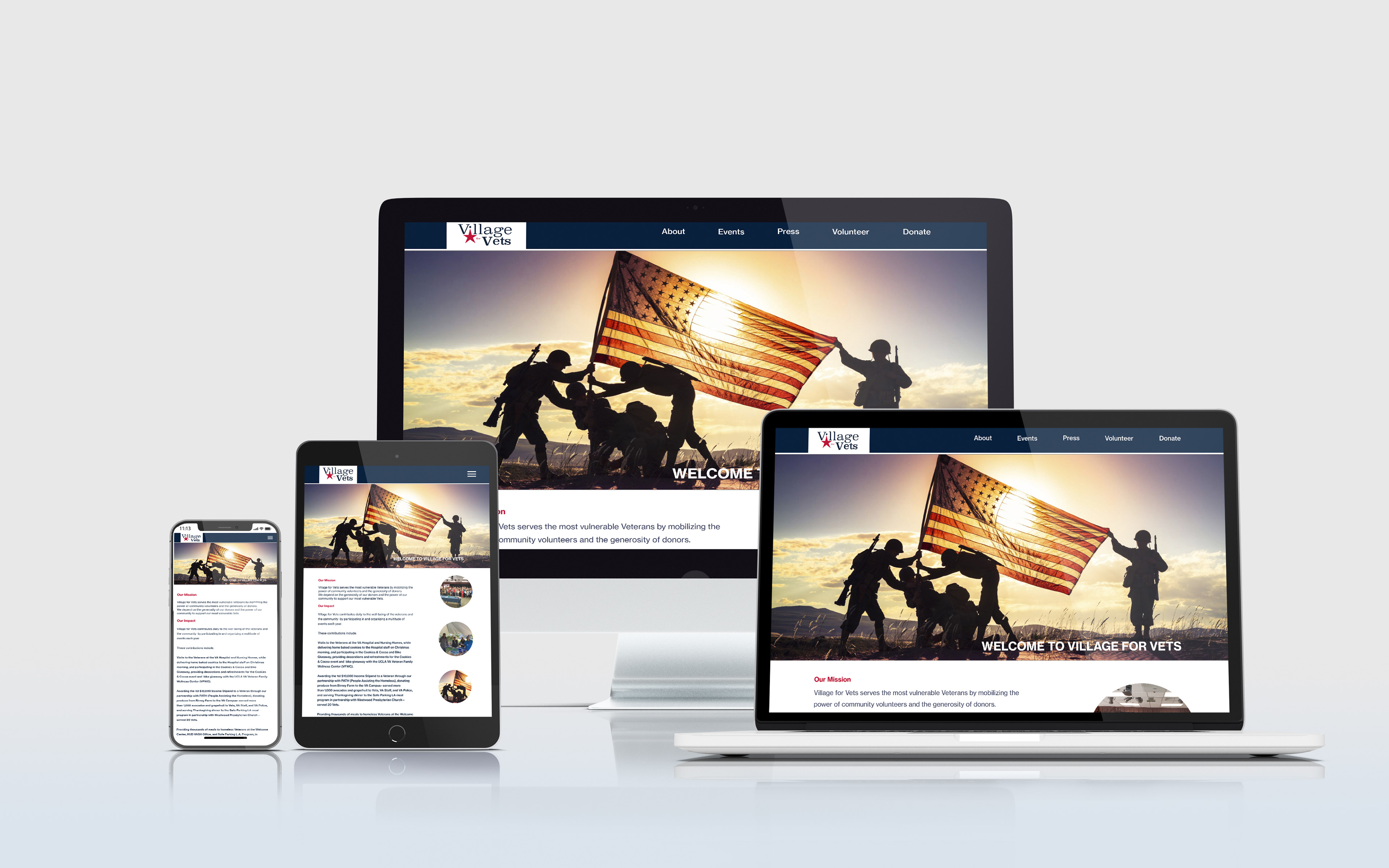 Village for Vet Website
