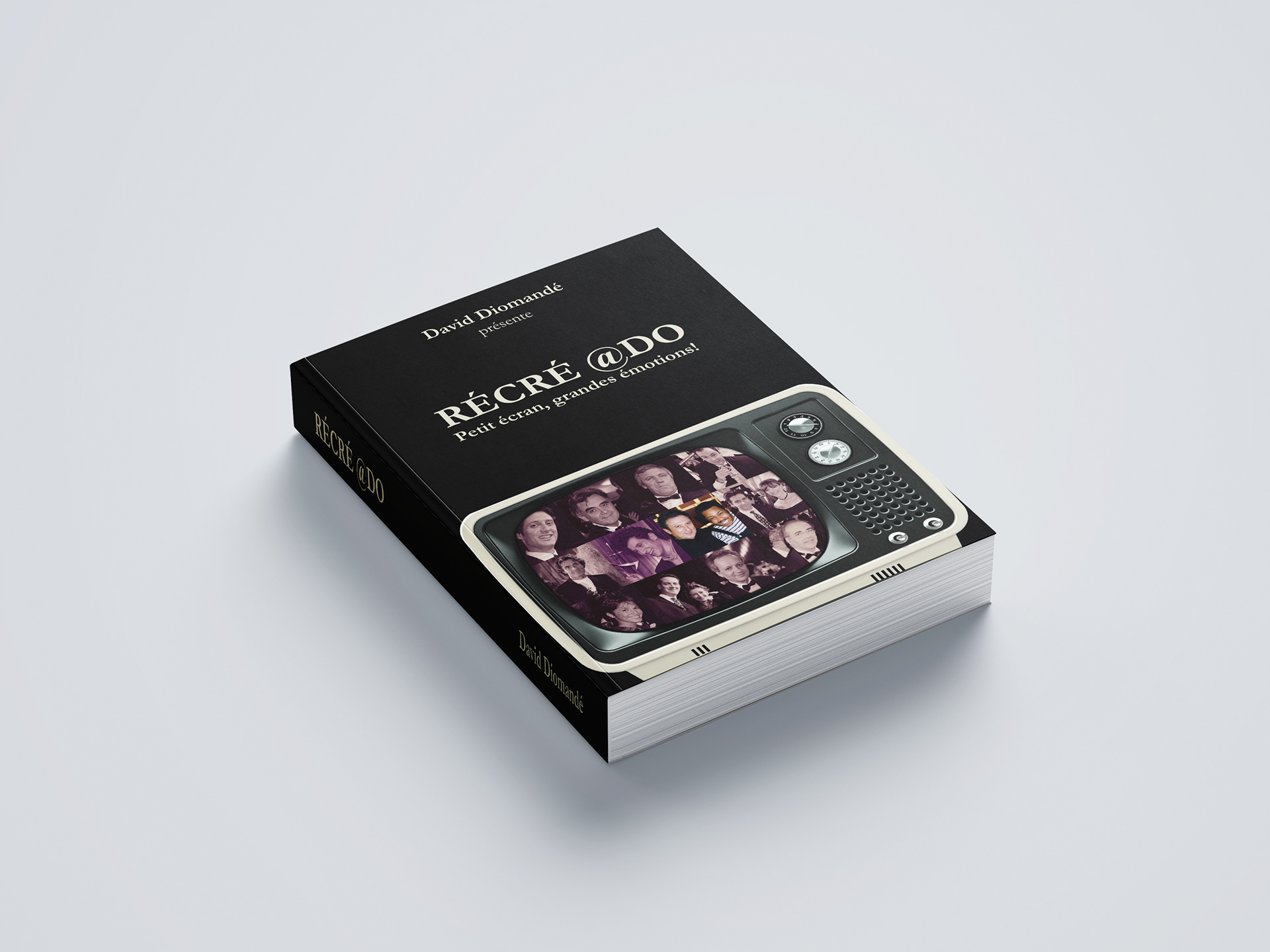 Spine and front cover