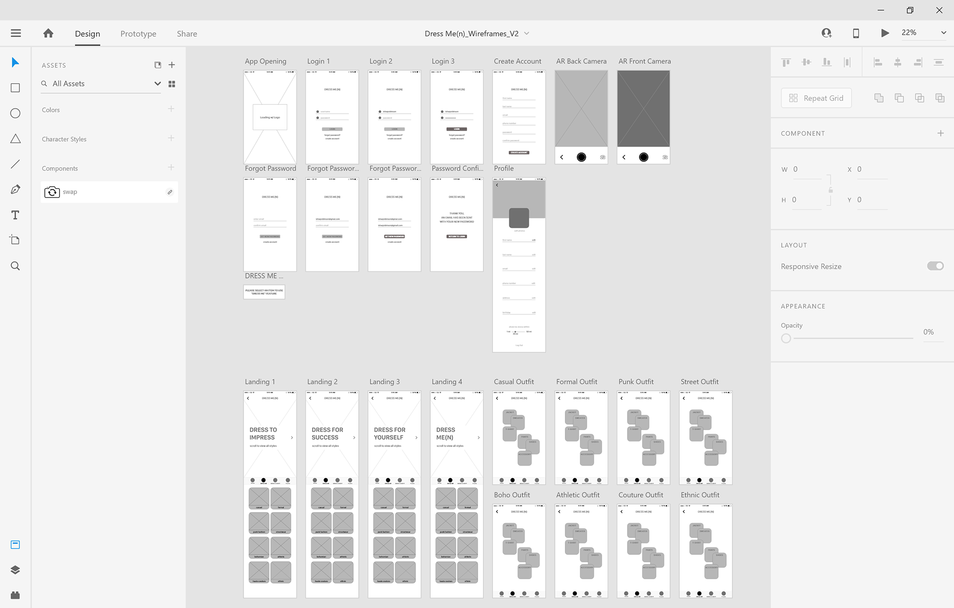 wireframes