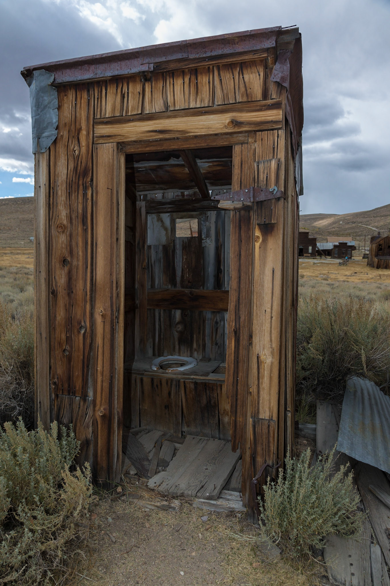 Priivy behind the Gregory House, Bodie Ghost Town (2016)