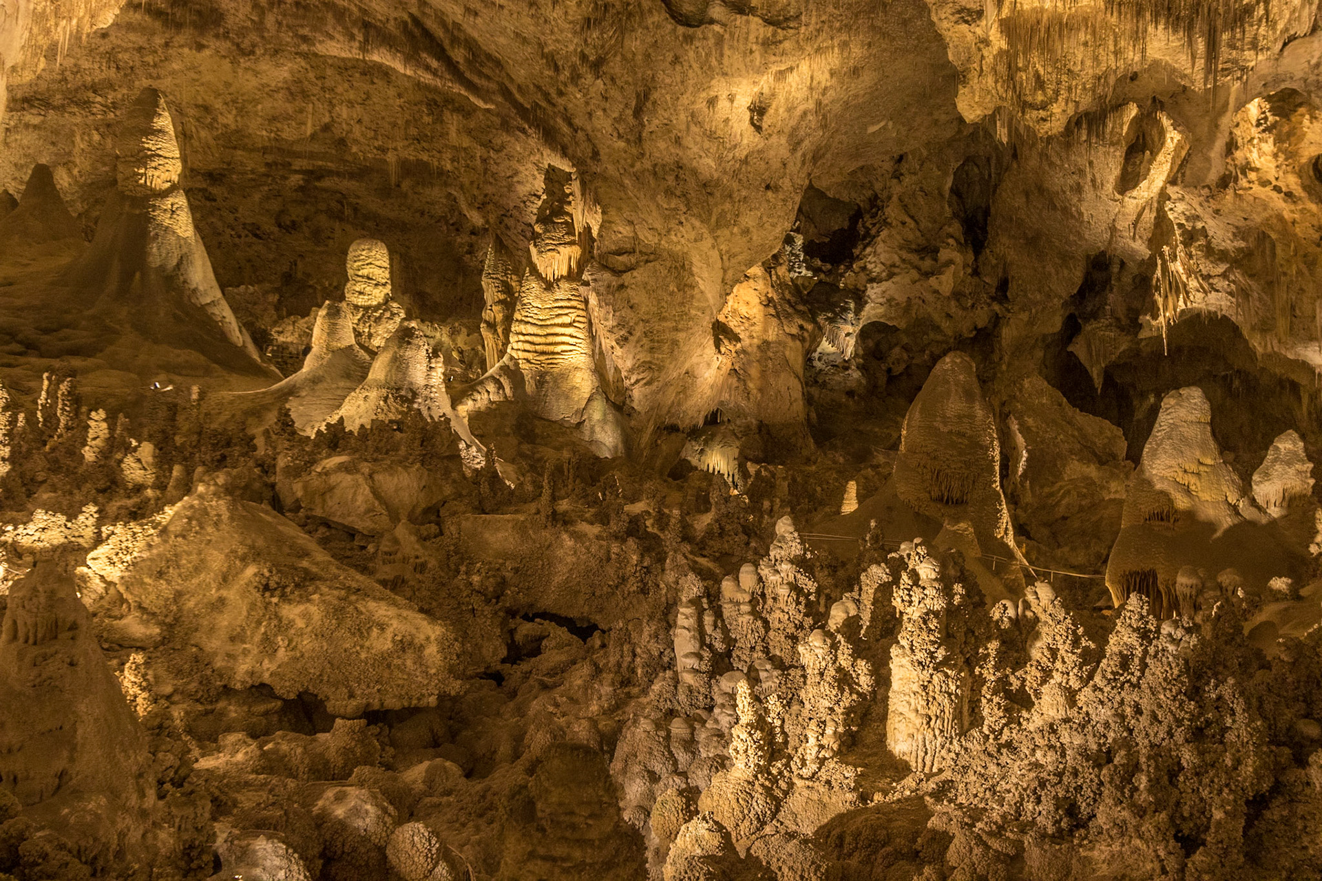Big Room, Carlsbad Caverns National Park, White city New Mexico (3/2020)