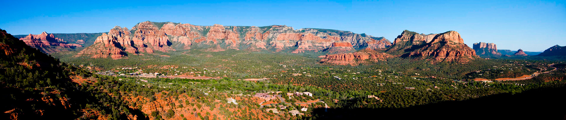From Sedona Airport Rd, lower overlook