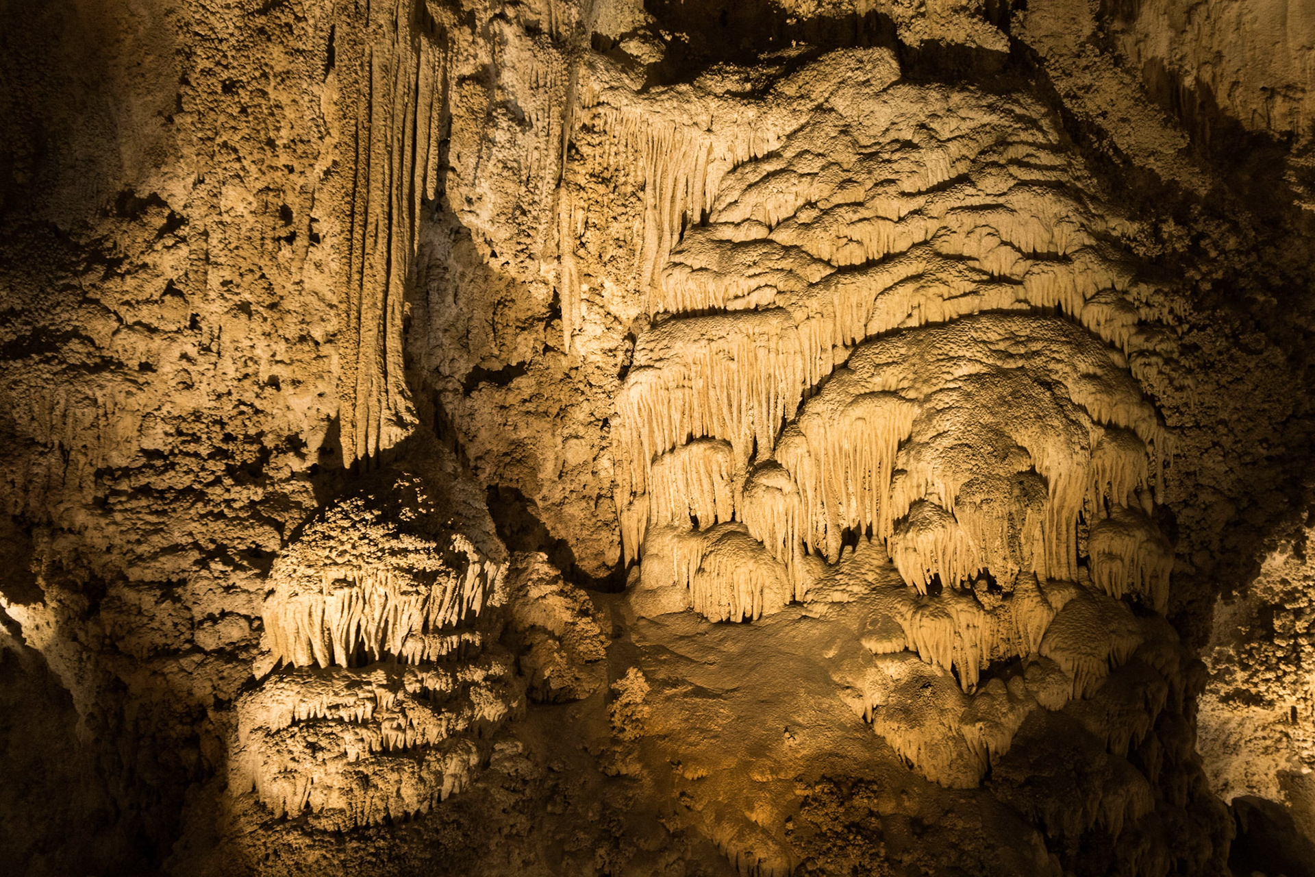 Big Room, Carlsbad Caverns National Park, White city New Mexico (3/2020)