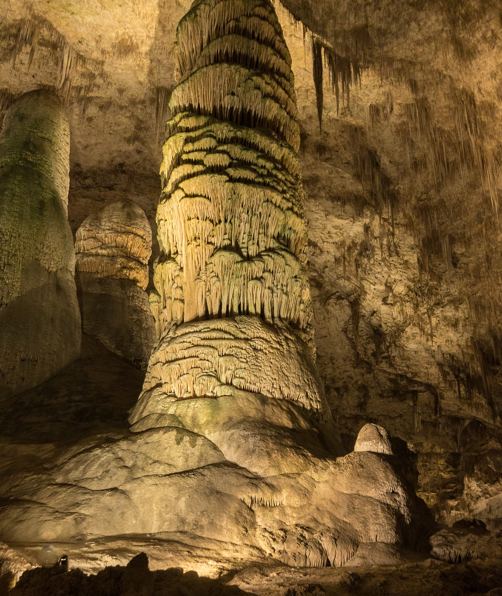 Big Room, Carlsbad Caverns National Park, White city New Mexico (3/2020)