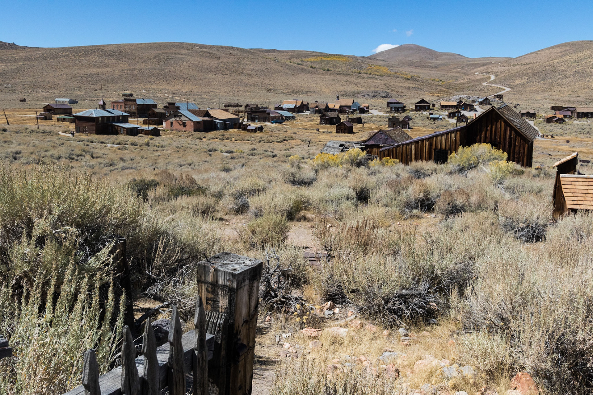 Bodie from Burkham House, Bodie Ghost Town (2016)