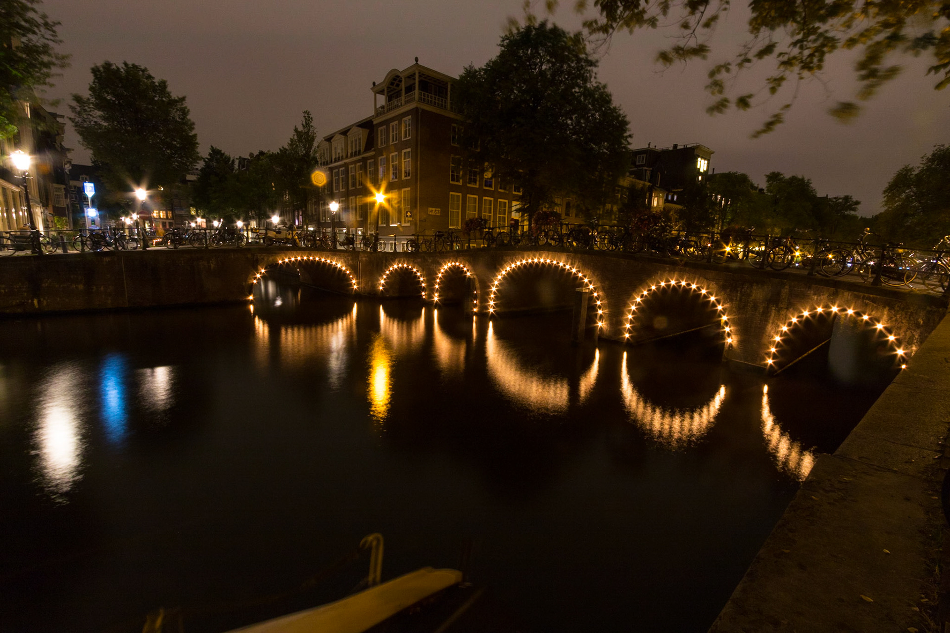Six arches over Amsterdam Canals (2018)