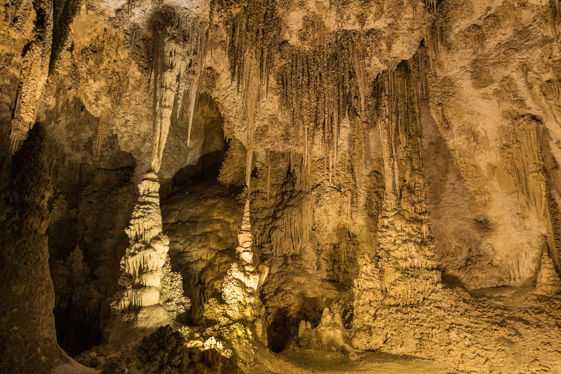Big Room, Carlsbad Caverns National Park, White city New Mexico (3/2020)