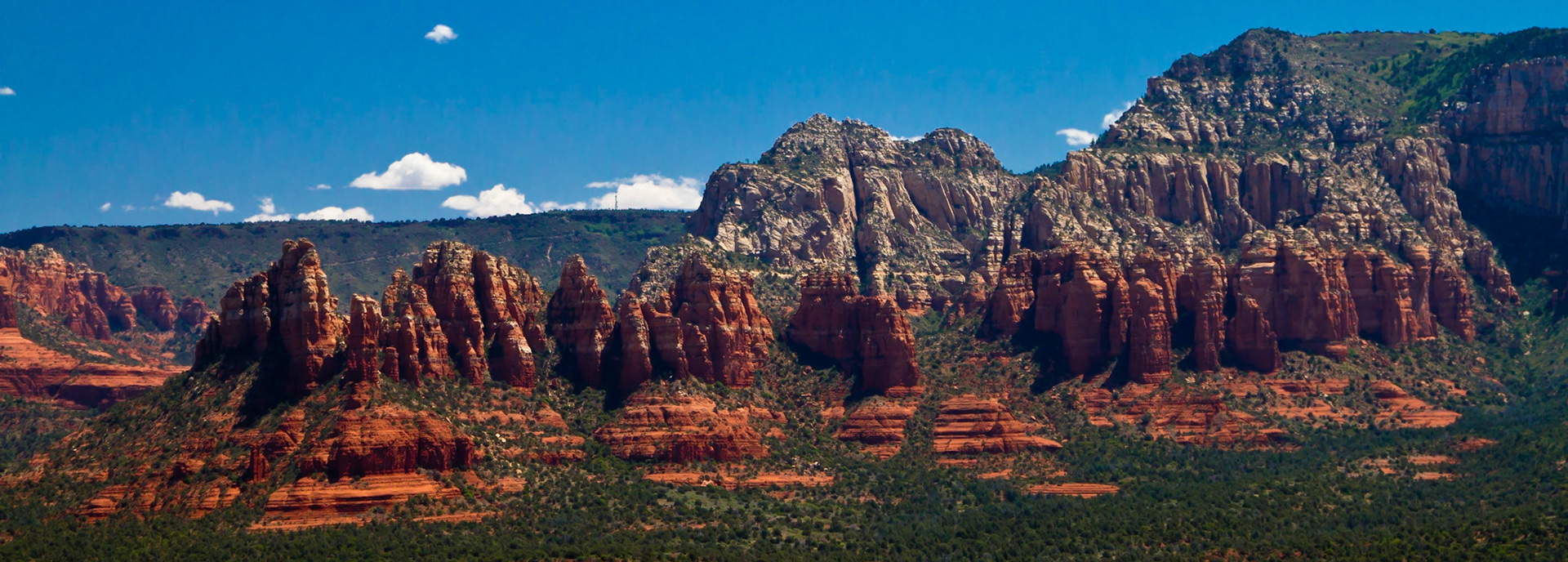 From Sedona Airport Rd, lower overlook