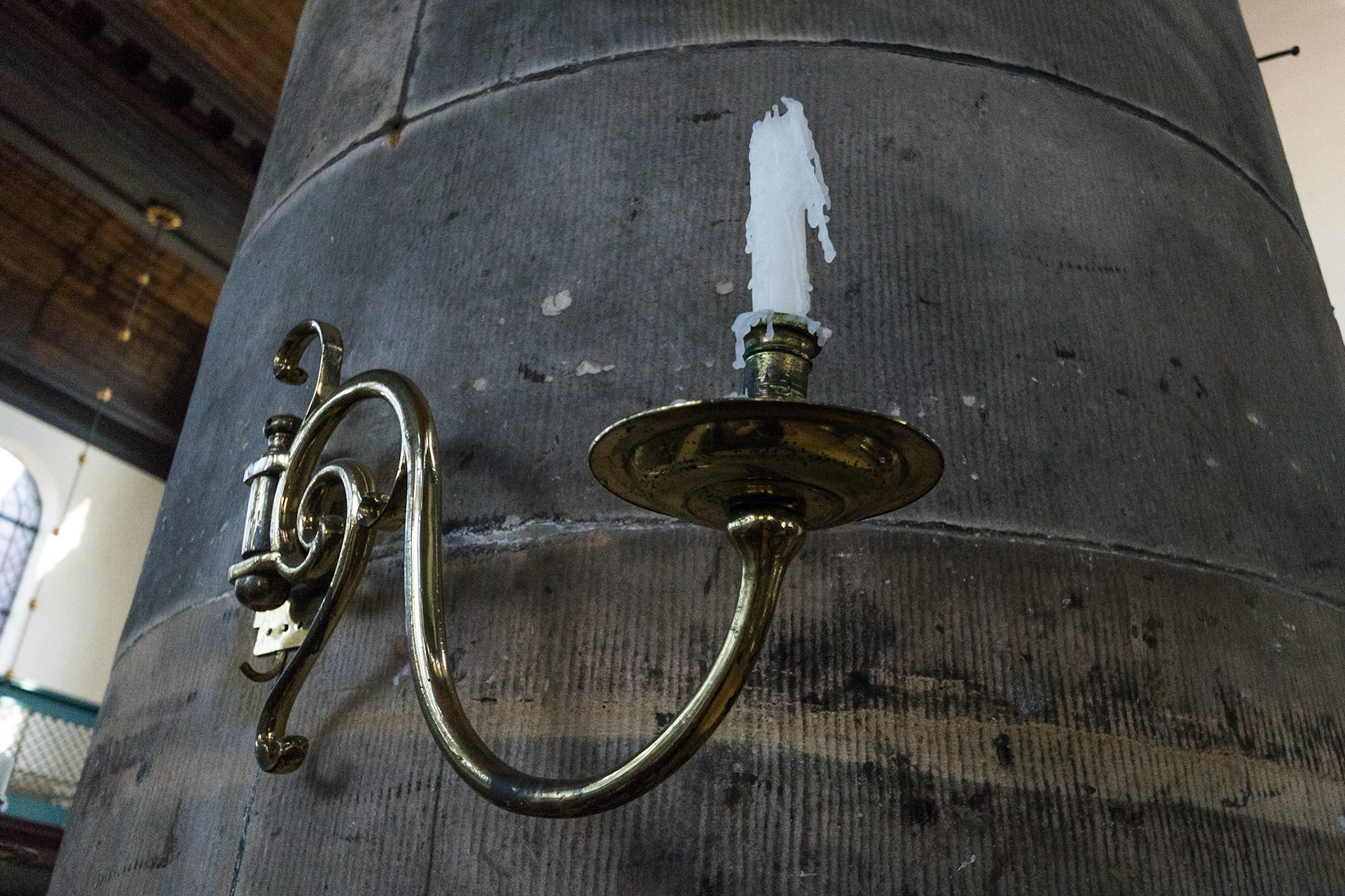 Candle, Portugese Synagoge, Amsterdam, Netherlands (2018)
