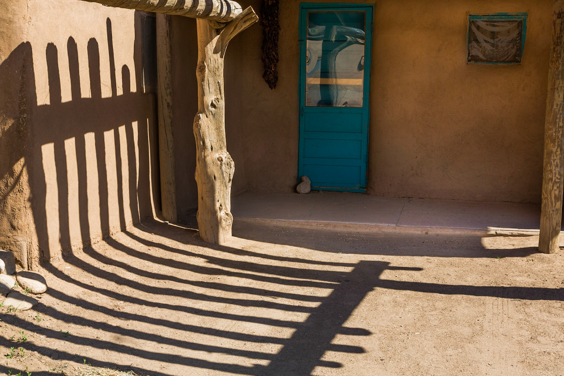Shadows - Taos Pueblo, NM