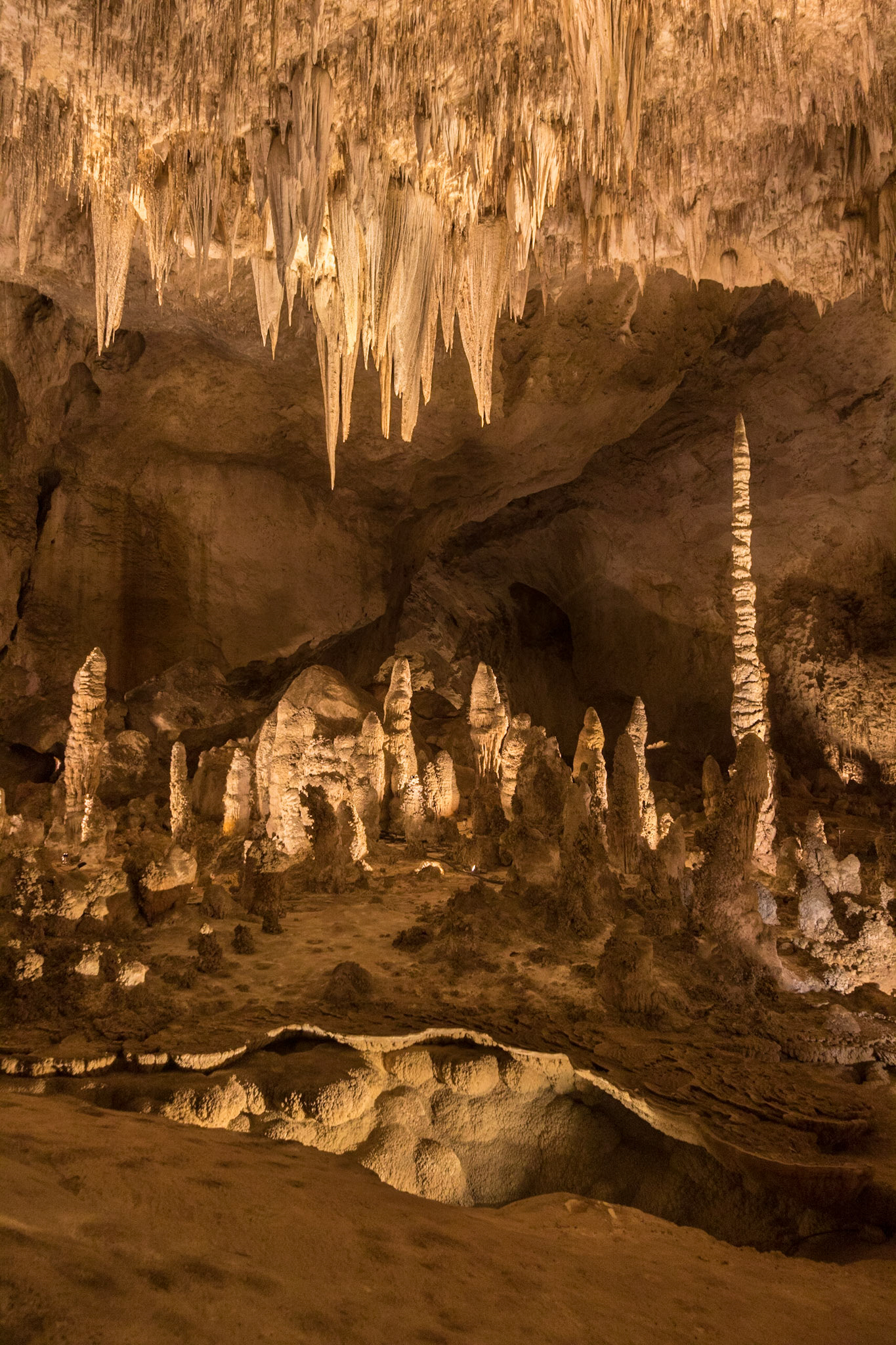 Big Room, Carlsbad Caverns National Park, White city New Mexico (3/2020)