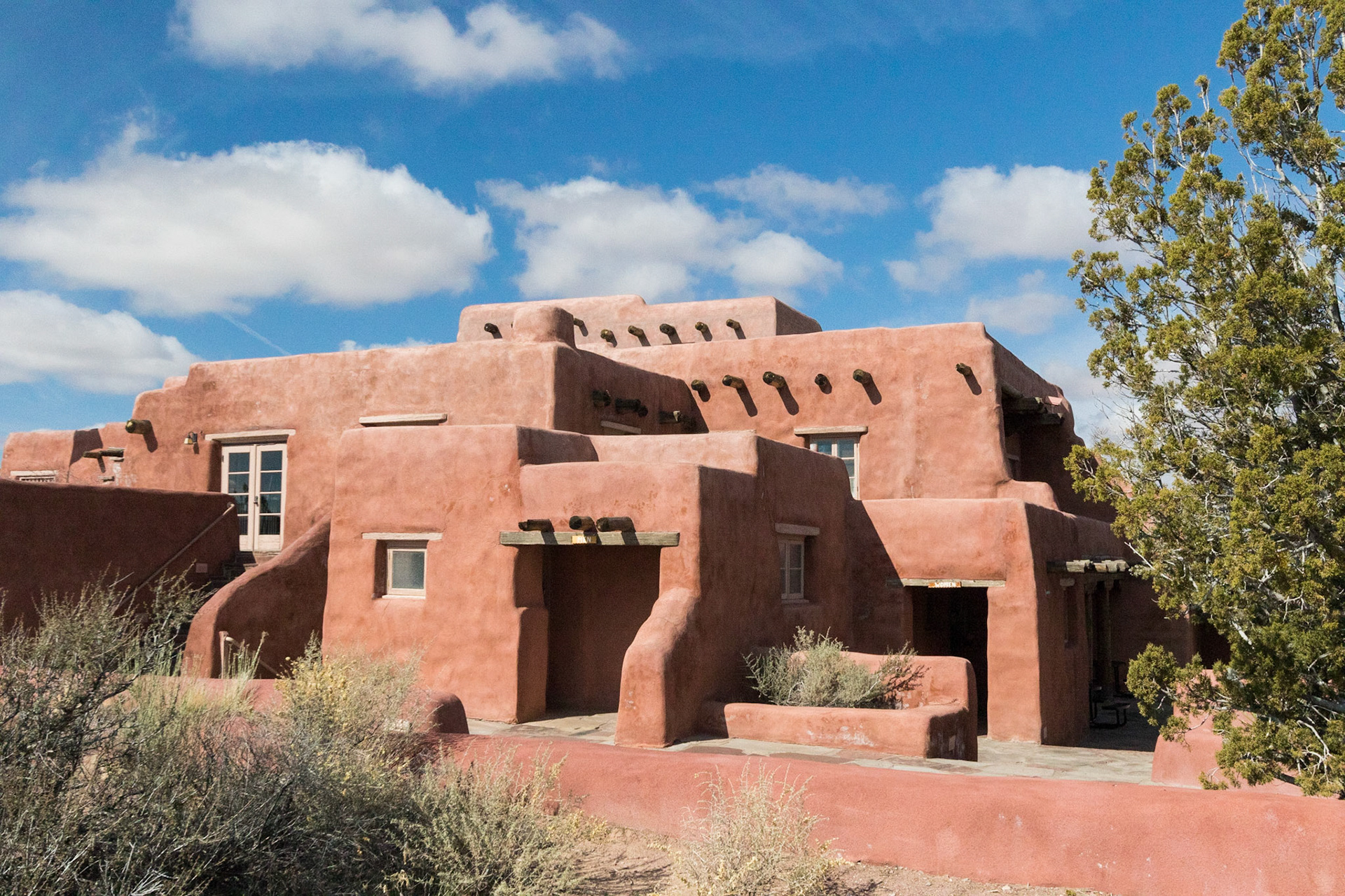 Painted Desert Inn, Painted Desert - Petrified Forest National Park, Arizona, USA (3/2020)