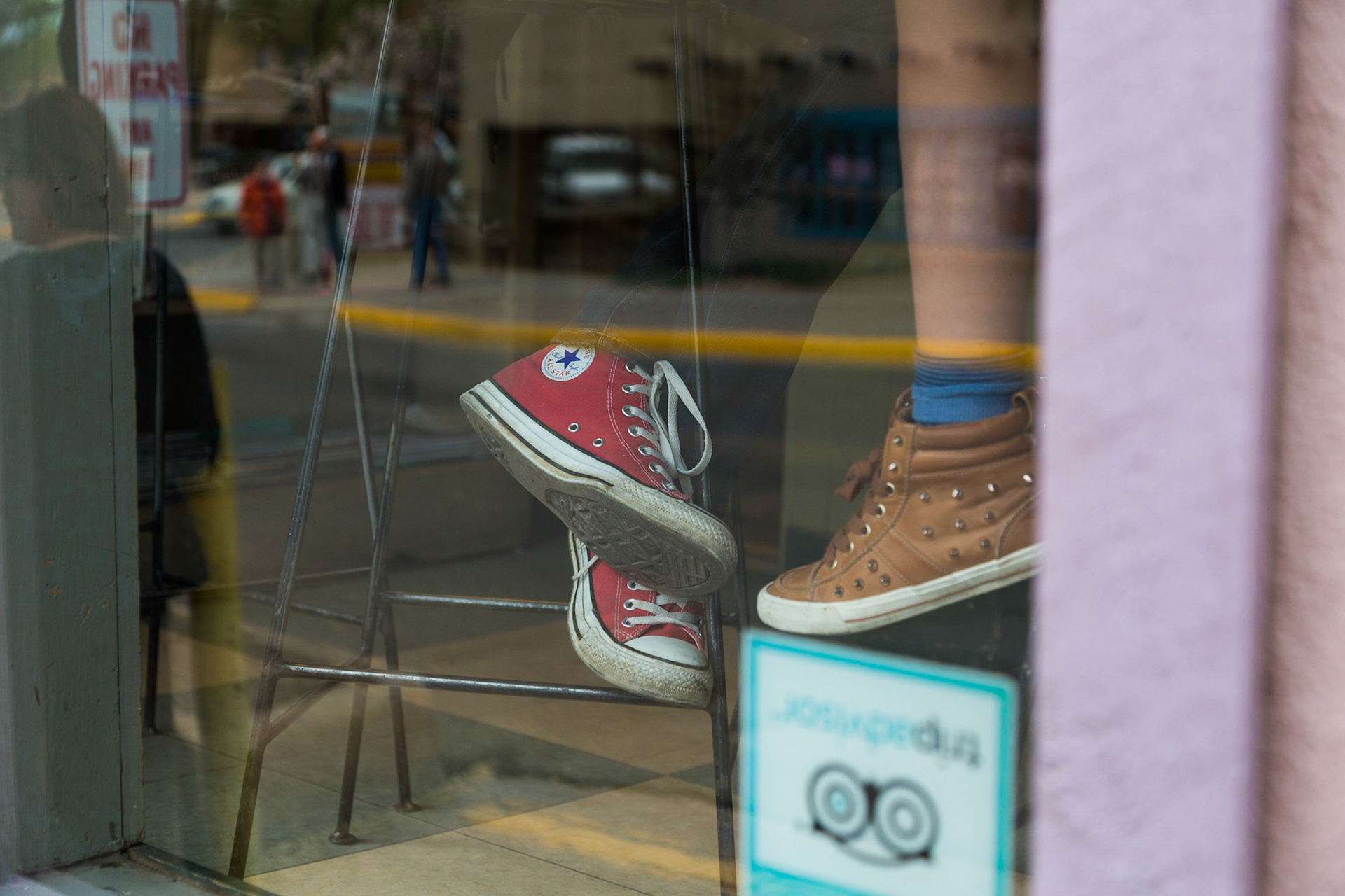 Dangling Feet, Taos, NM