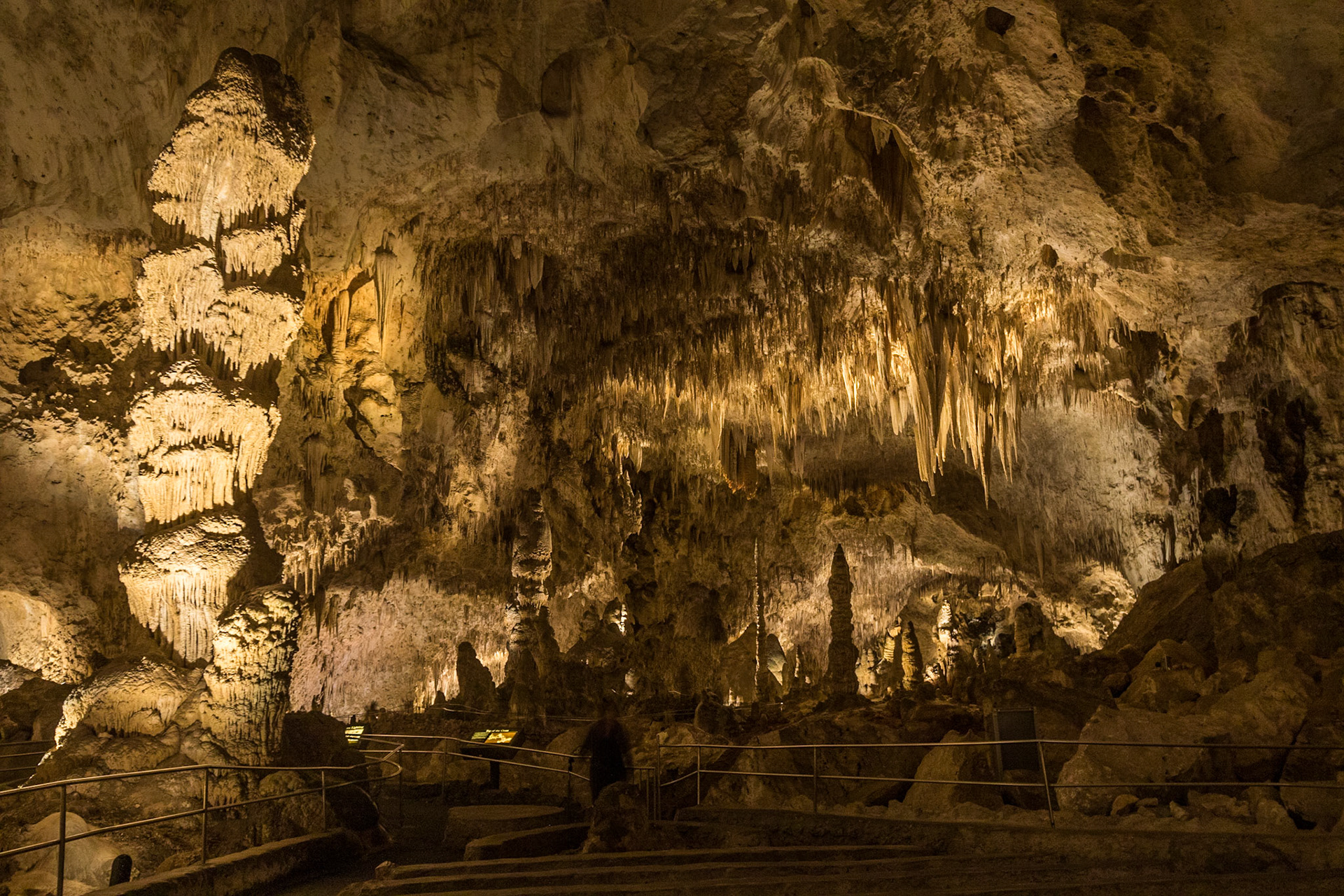 Big Room, Carlsbad Caverns National Park, White city New Mexico (3/2020)
