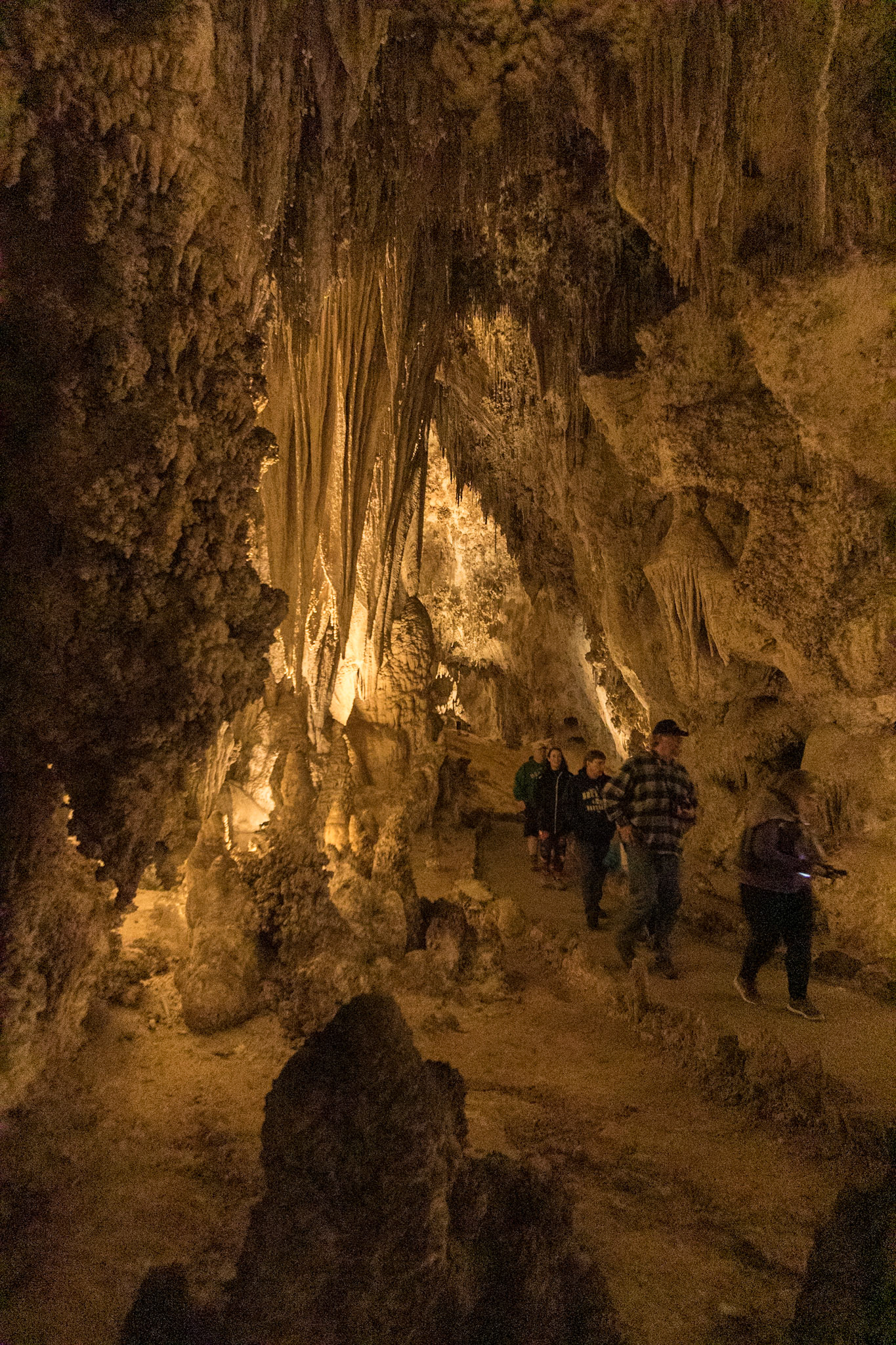 Kings Palace, Carlsbad Caverns National Park, White city New Mexico (3/2020)