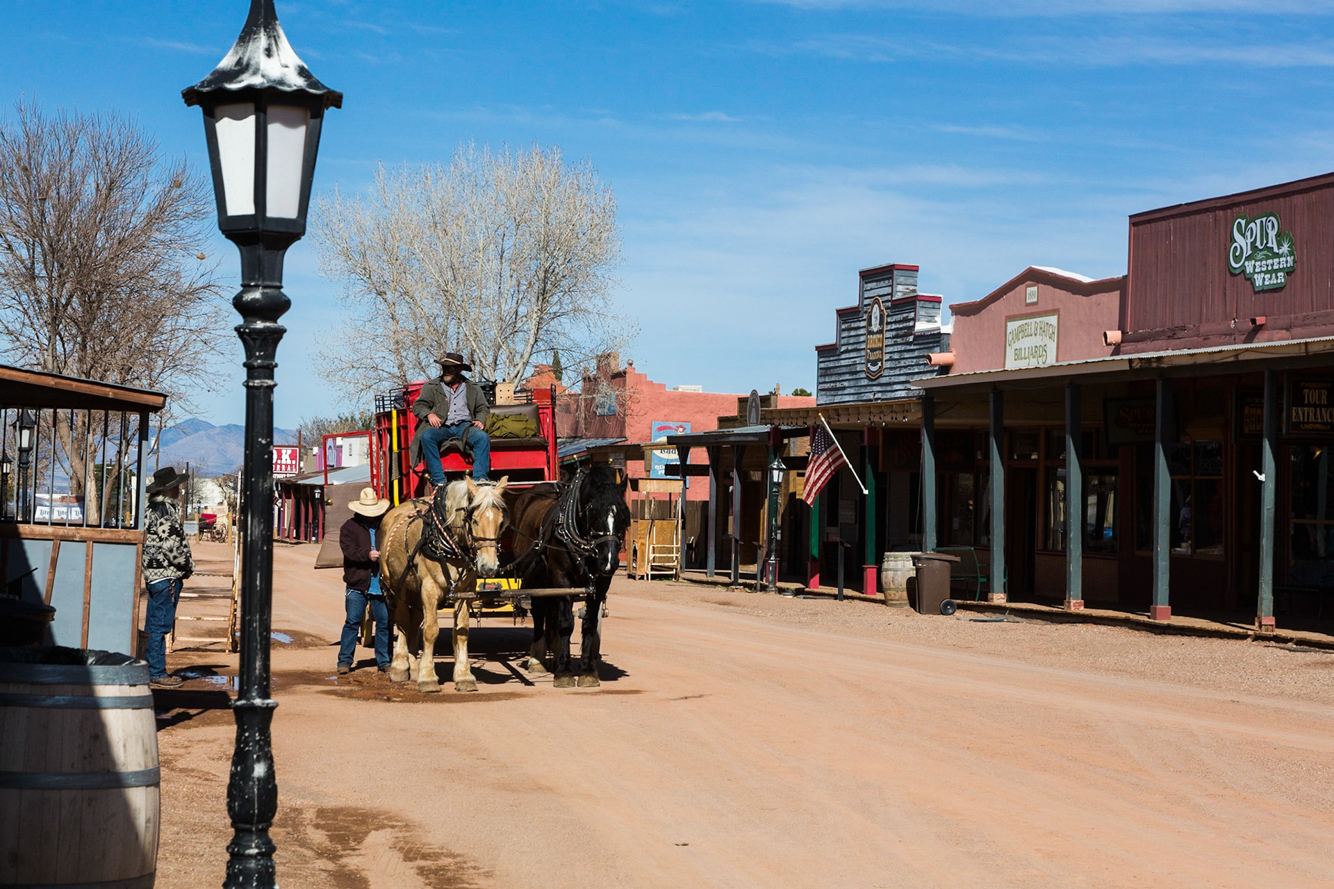 Stage coach, Historic main street, Tombstone, Arizona (3/2020)