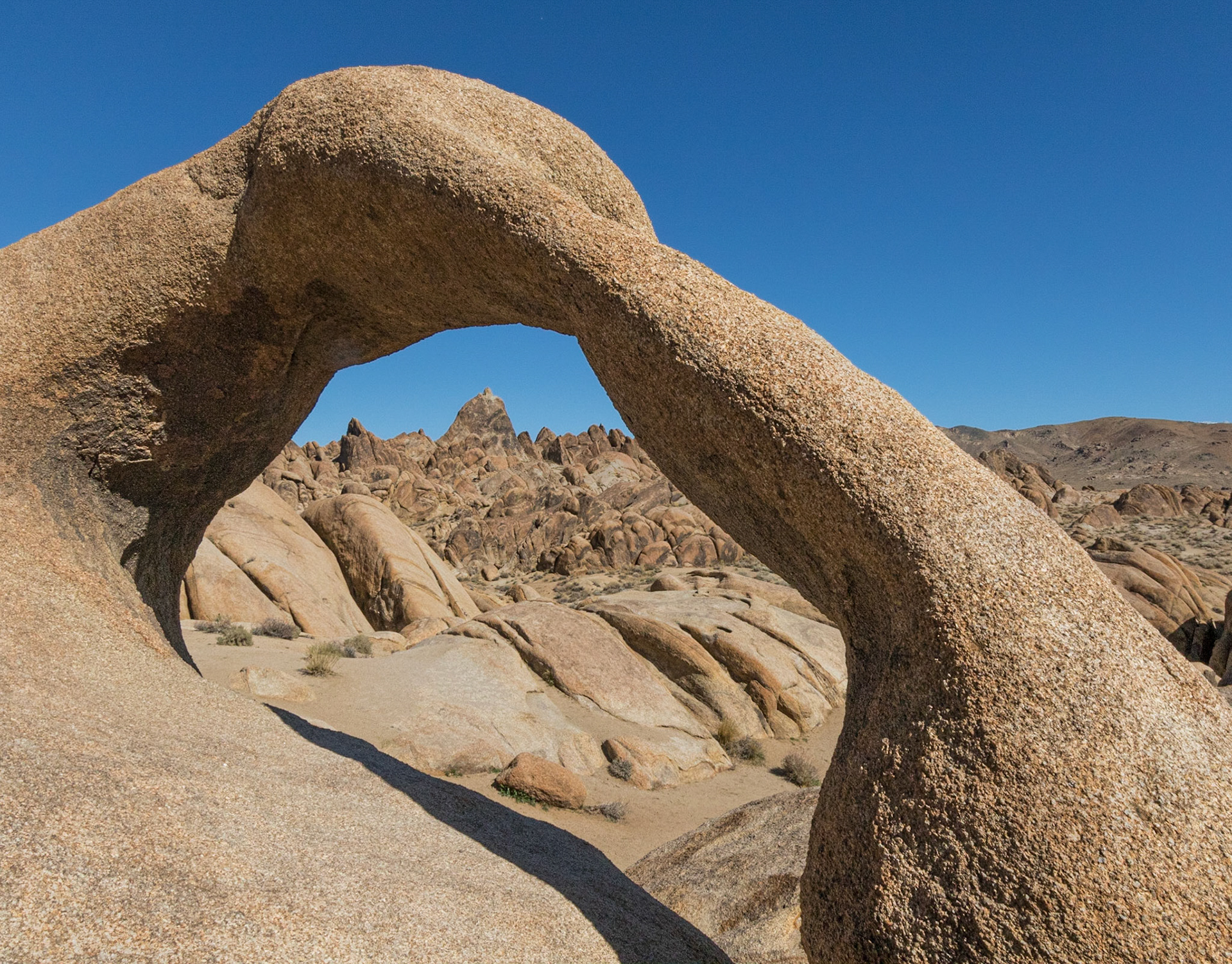 Mobius Arch, Arch Loop Trail, Alabama Hills near Lone Pine #2
