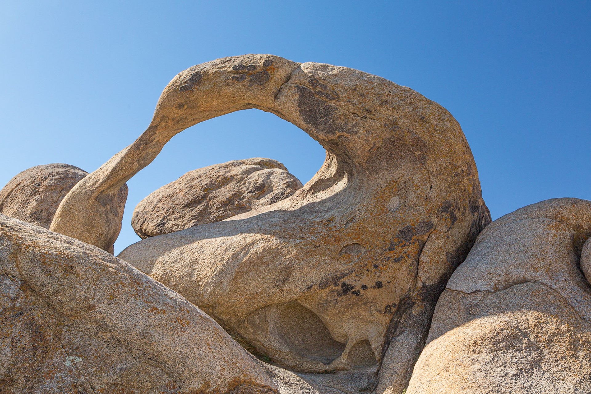 Mobius Arch, Arch Loop Trail, Alabama Hills near Lone Pine #1