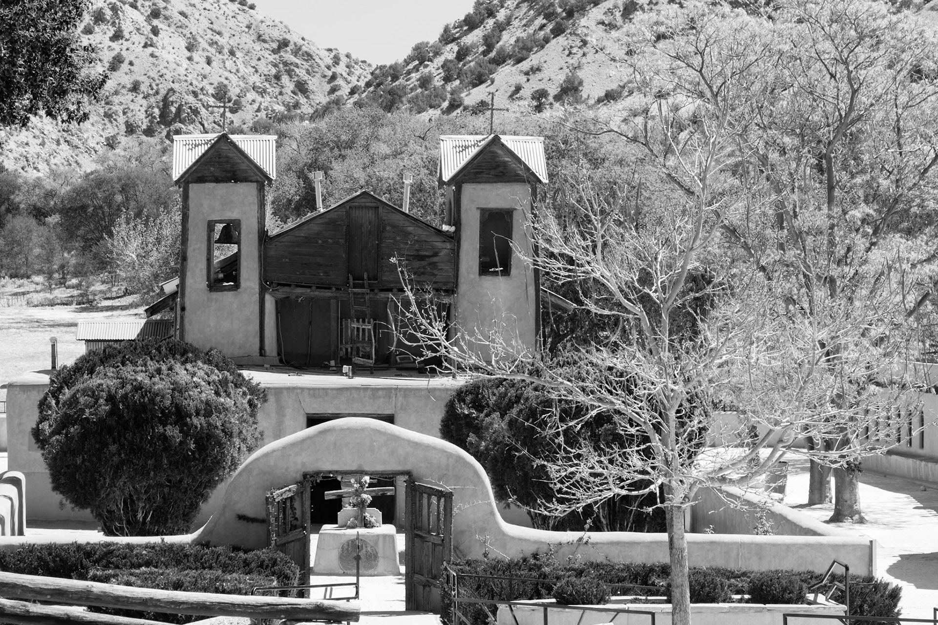 El Santuario de Nuestro Senor de Esquipulas in Chimayo between Santa Fe and Taos, NM