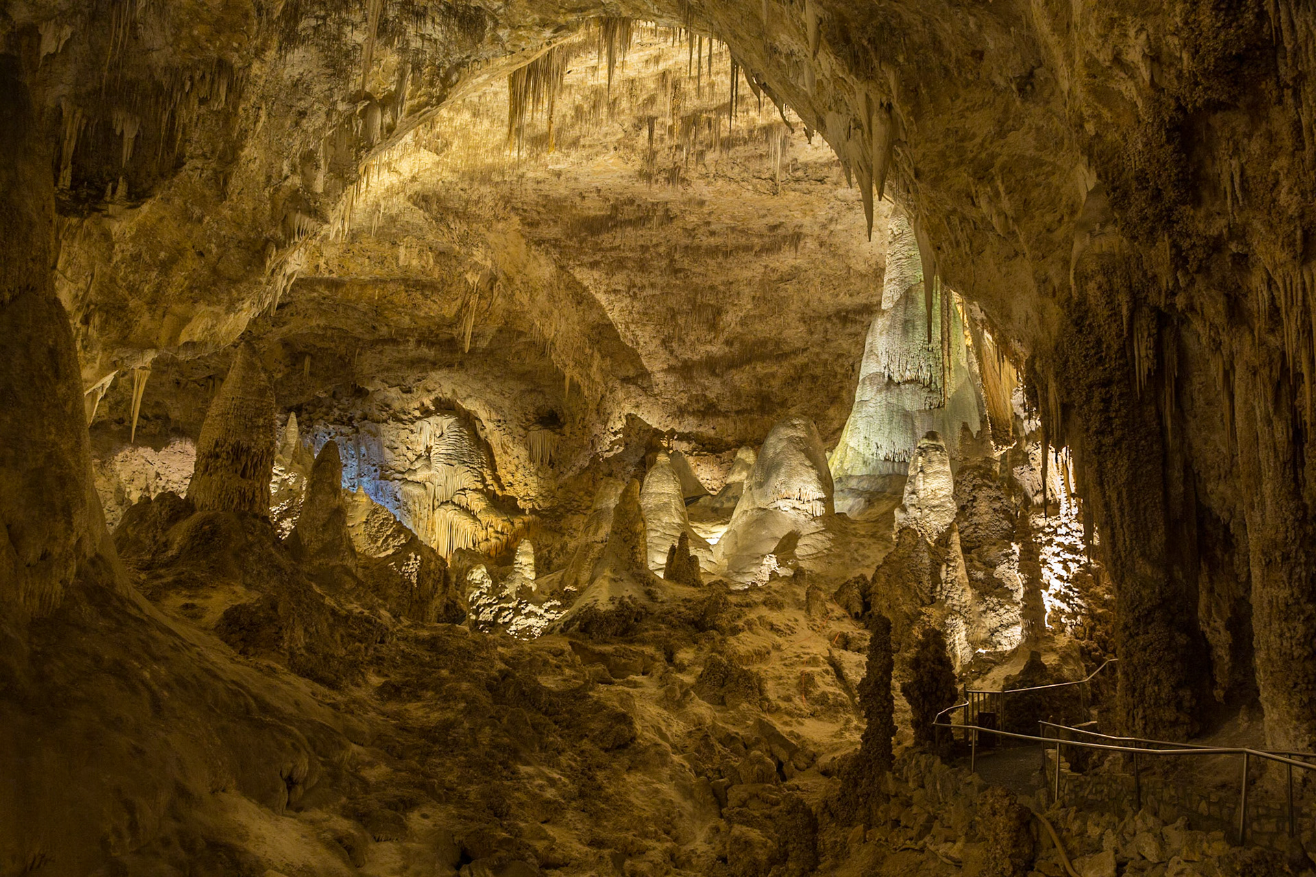 Big Room, Carlsbad Caverns National Park, White city New Mexico (3/2020)