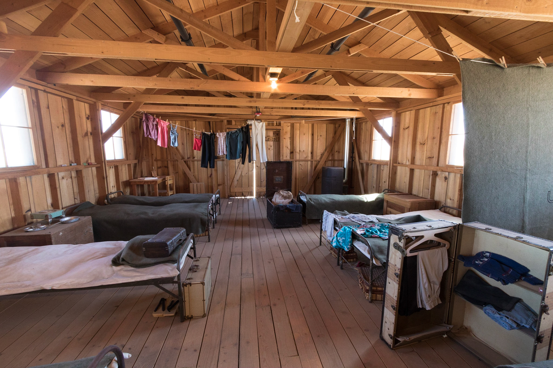 Barracks, Manzanar Japaneese Internment Camp near Lone Pine, California (3/2020)