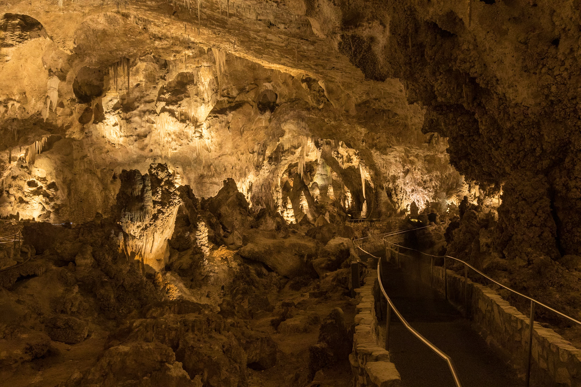 Big Room, Carlsbad Caverns National Park, White city New Mexico (3/2020)