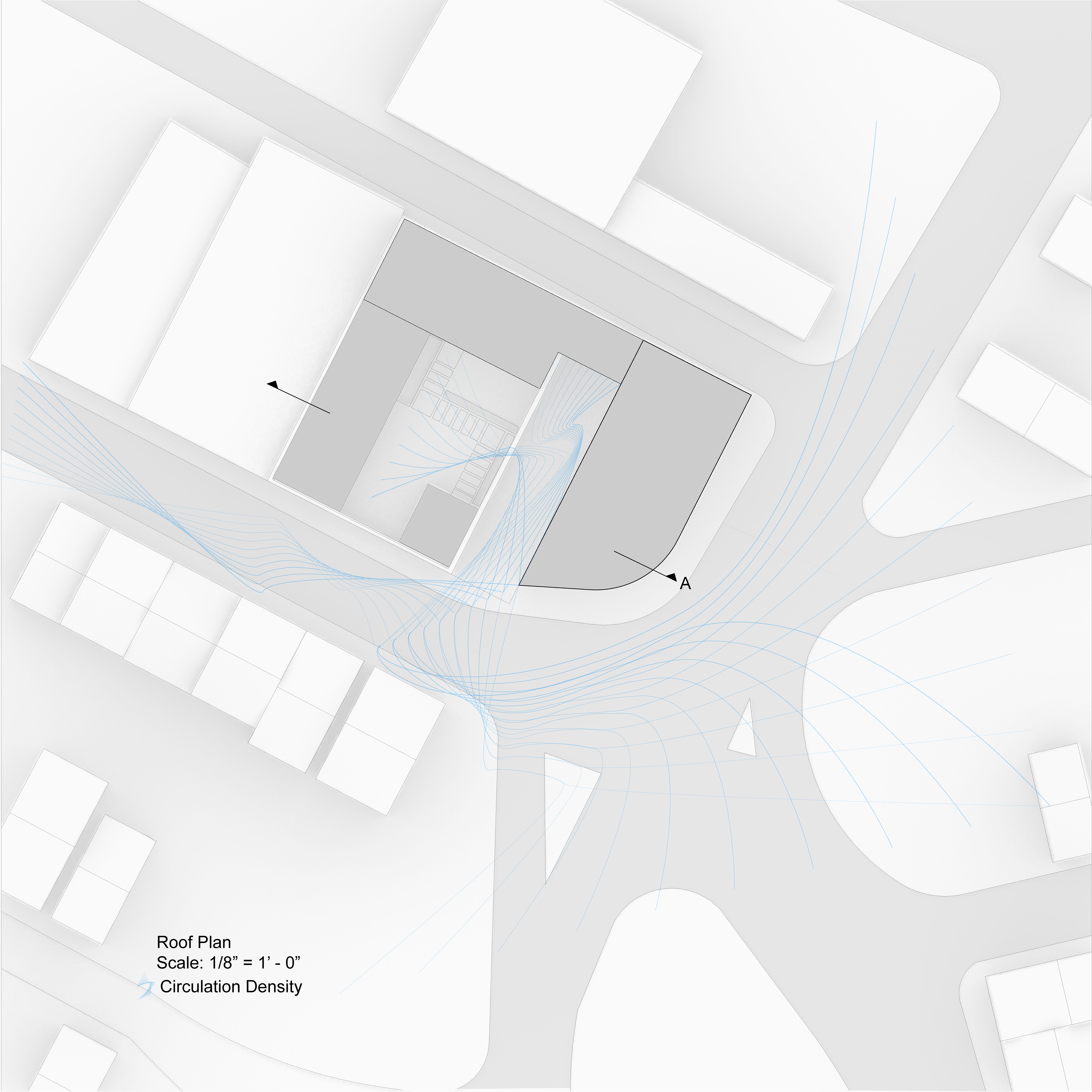 Roof Plan / Circulation Density
