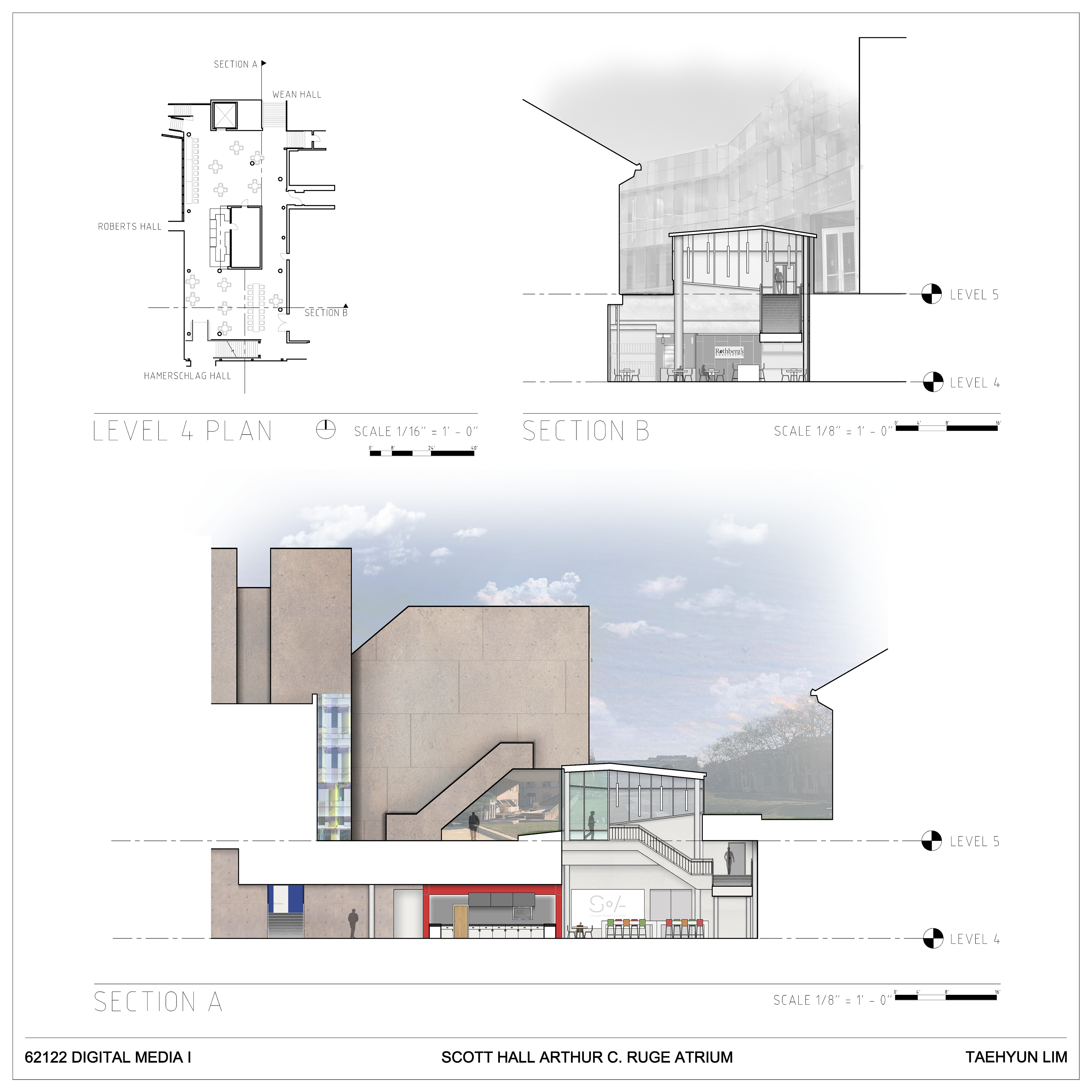 Recreation of Scott Hall (Carnegie Mellon University)
