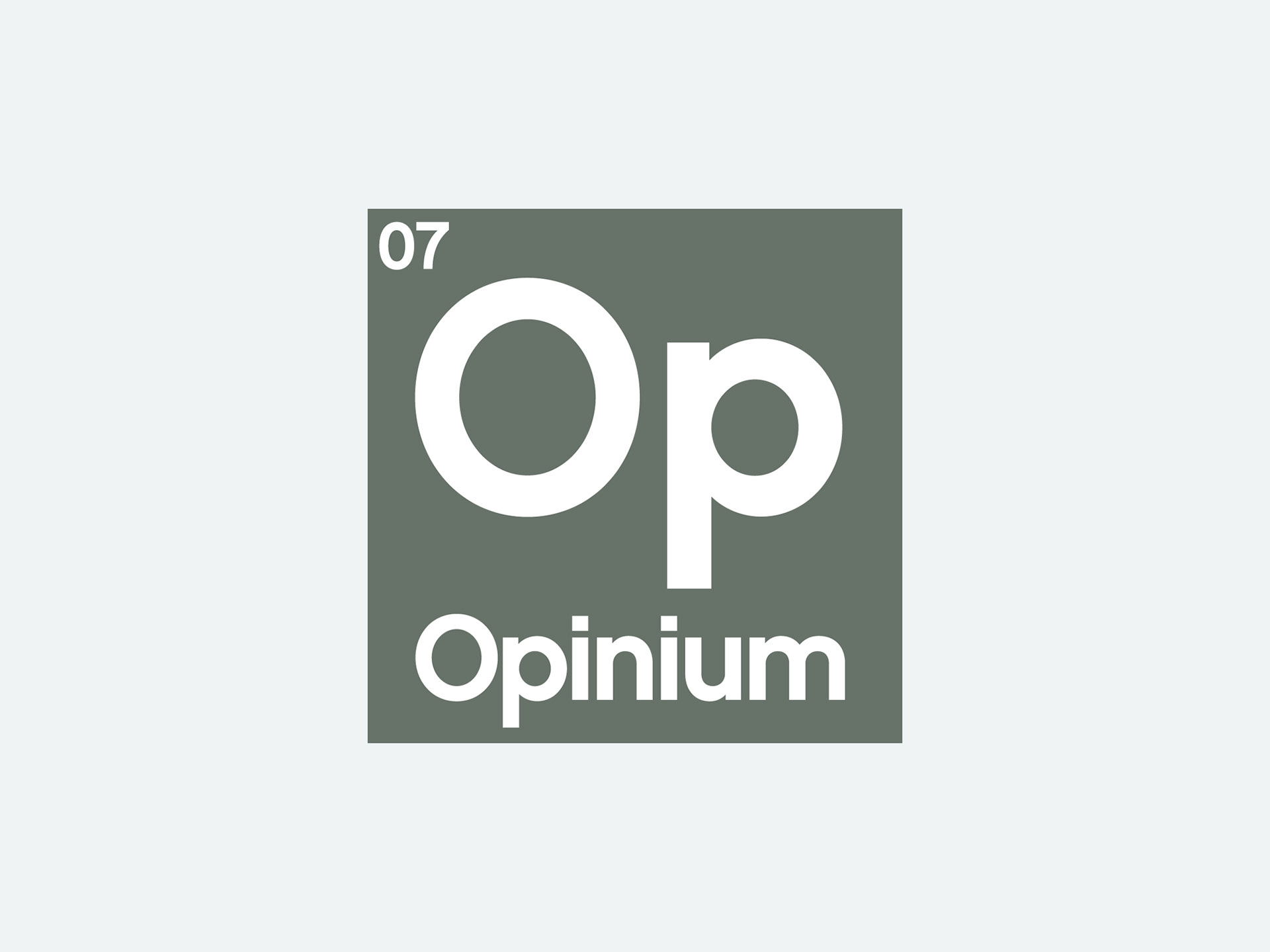 Opinium research company logo