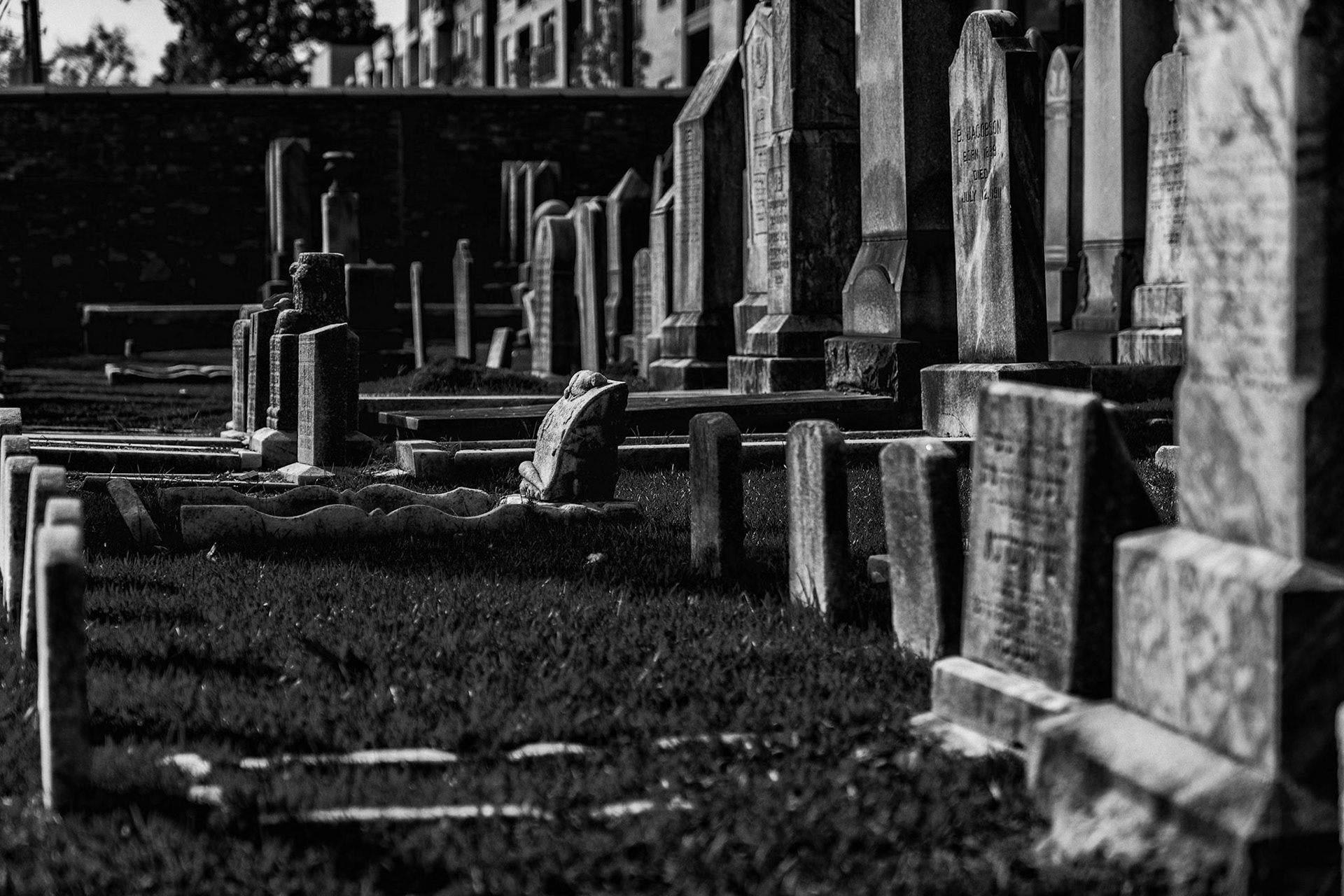 Historic Oakland Cemetery in Atlanta, GA.