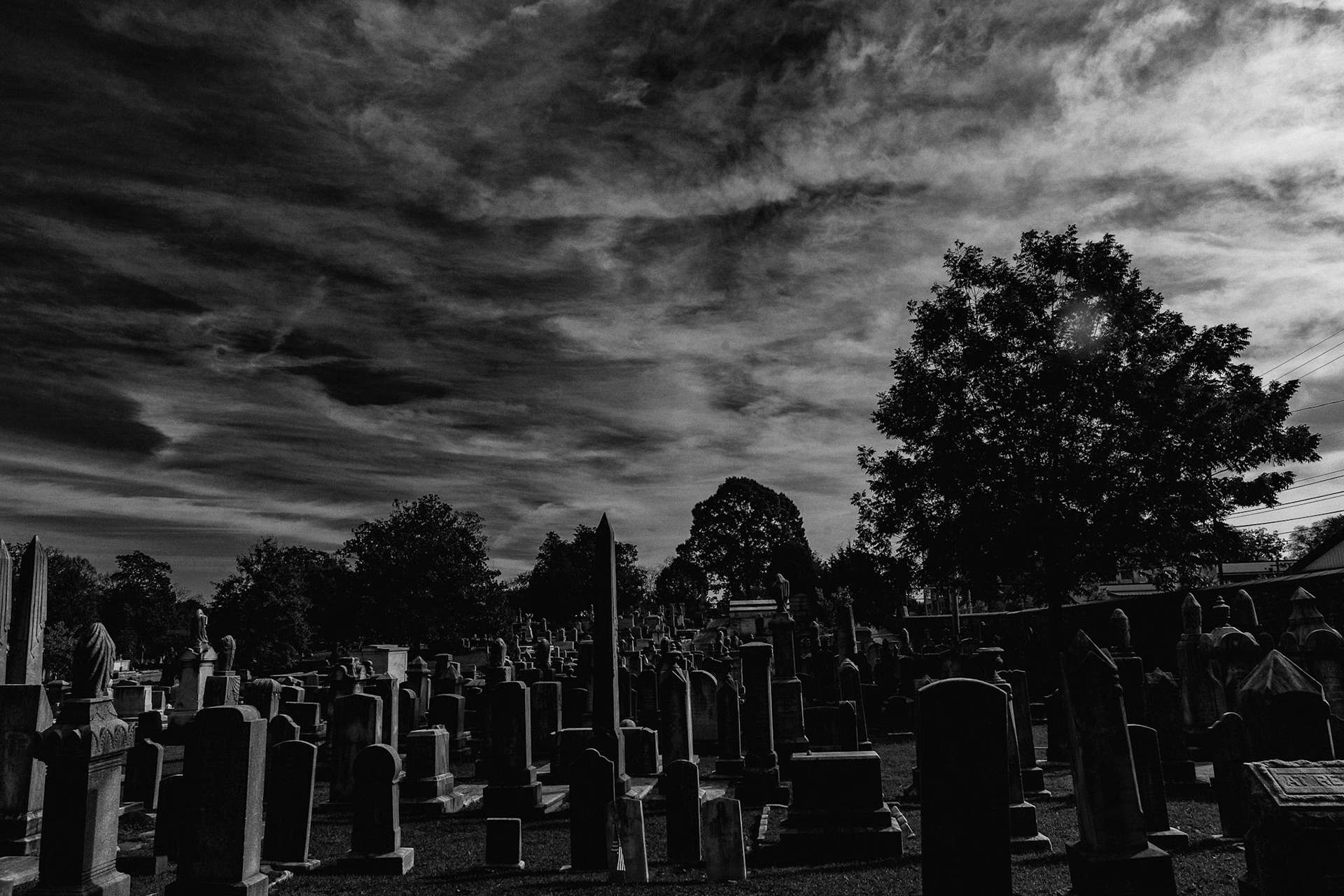 Historic Oakland Cemetery in Atlanta, GA.