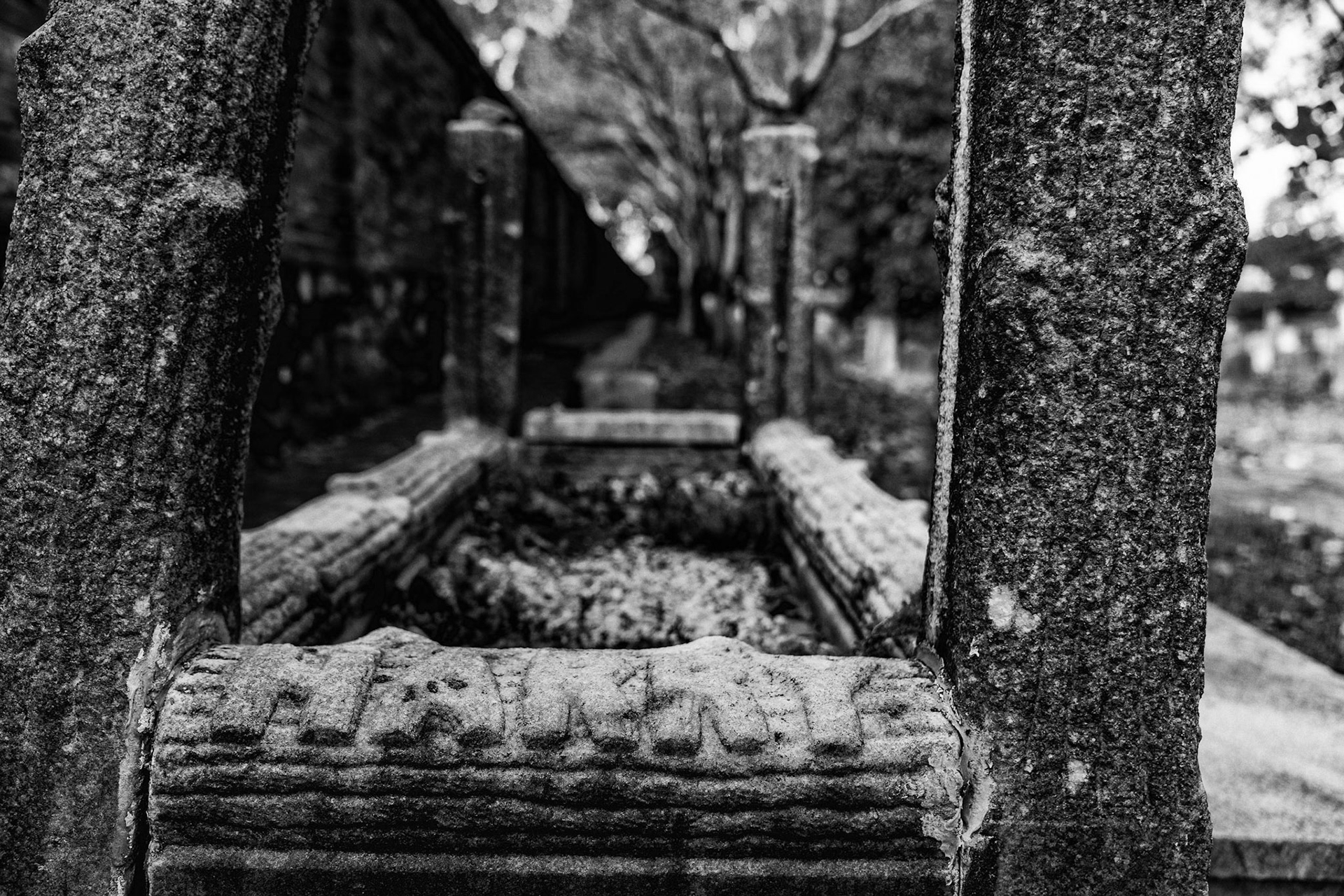 Historic Oakland Cemetery in Atlanta, GA.