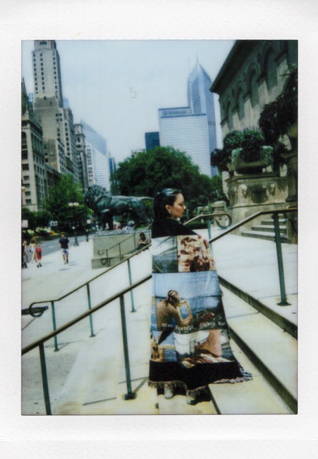 Performance in front of the Art Institute of Chicago