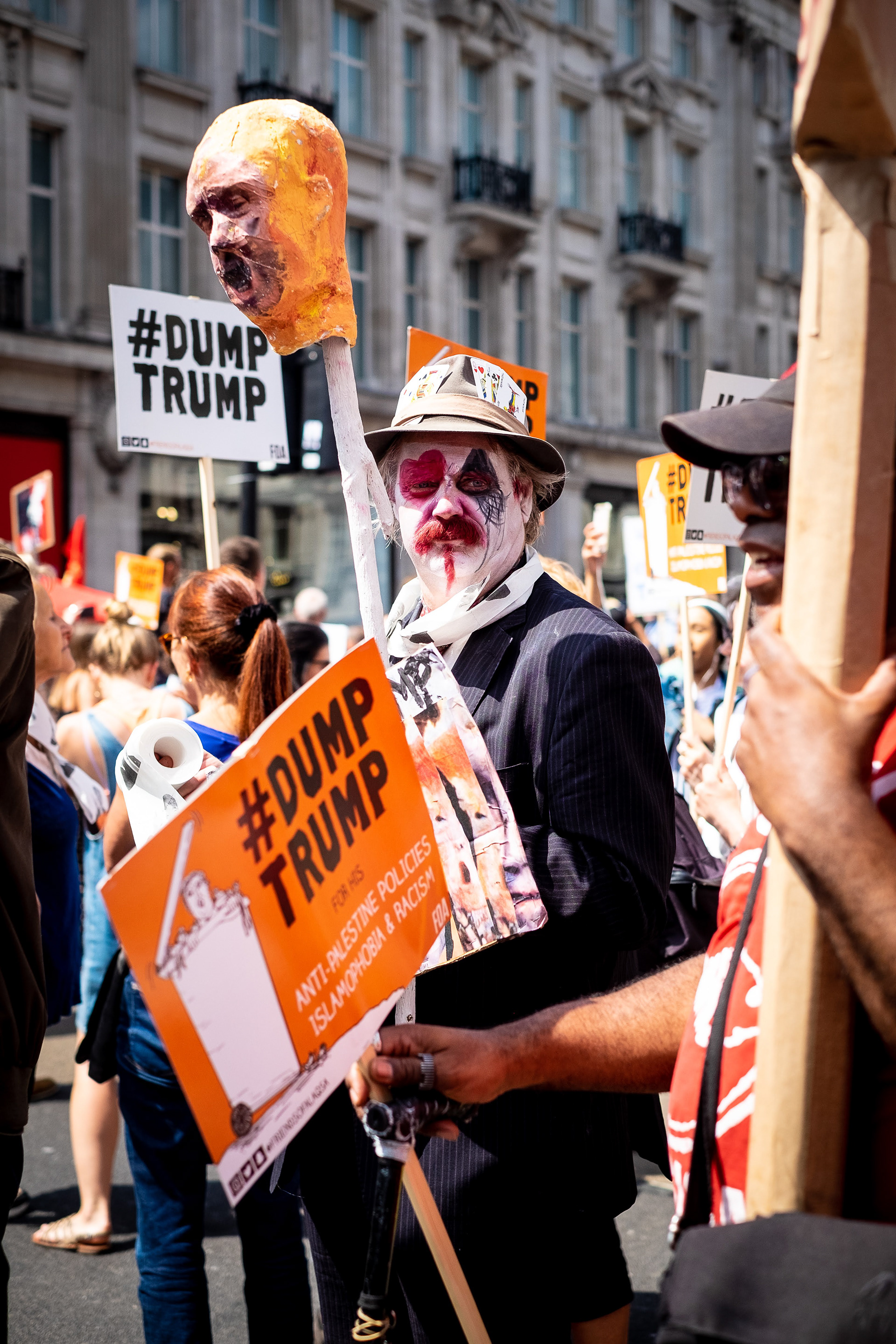 Dump trump march, 2018. Fuji film XT-1