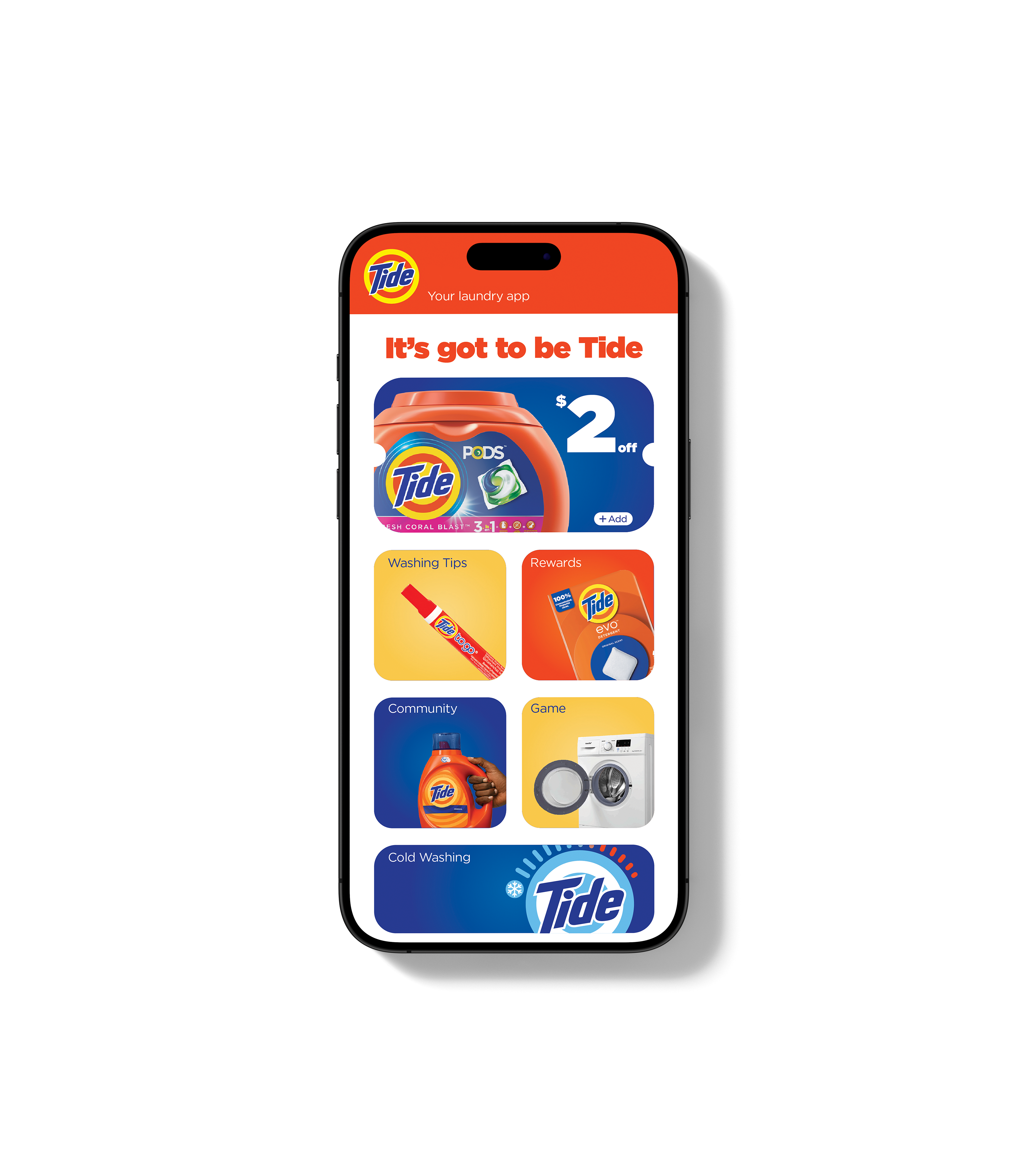 Tide App-Home