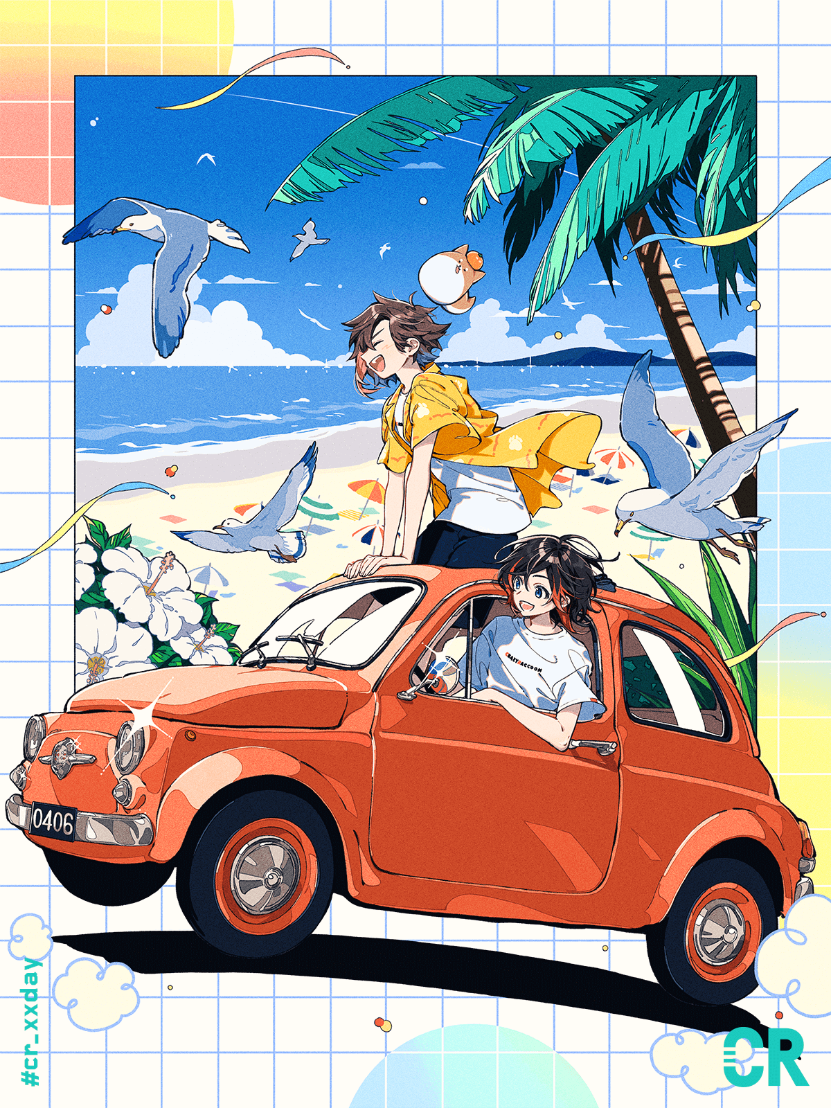 「海の日」Illustration : けーしん 様