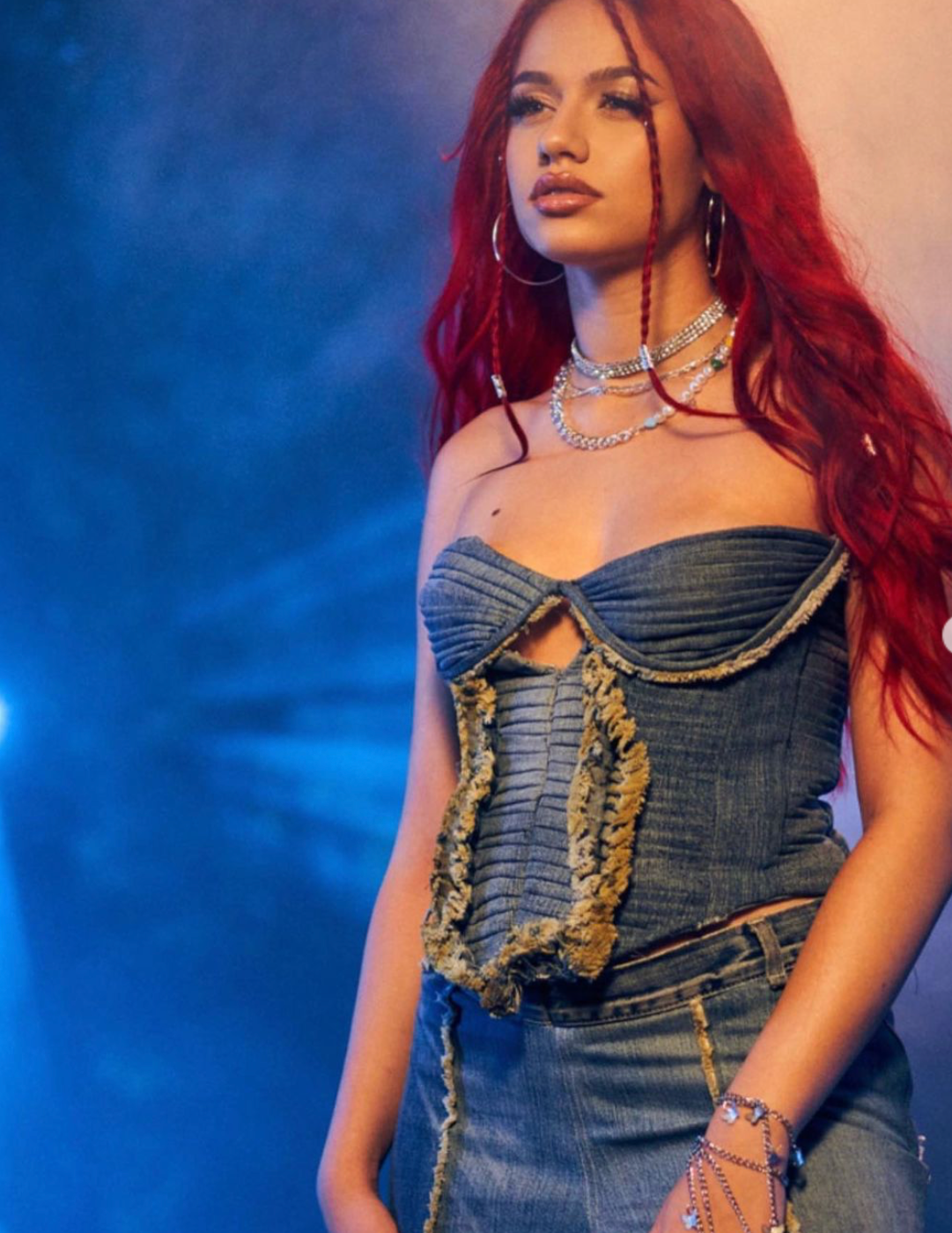 Badmomzjay in Denim Look for "Airplanes" Music Video