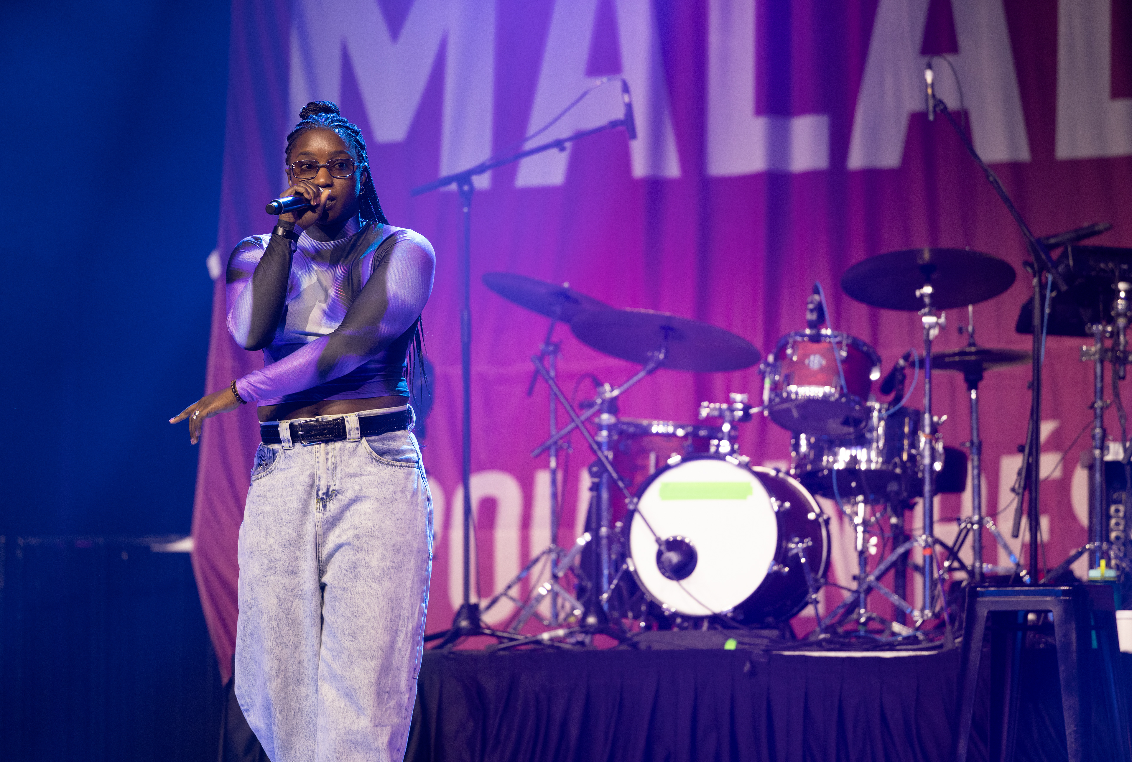 La chanteuse Sarahmée.