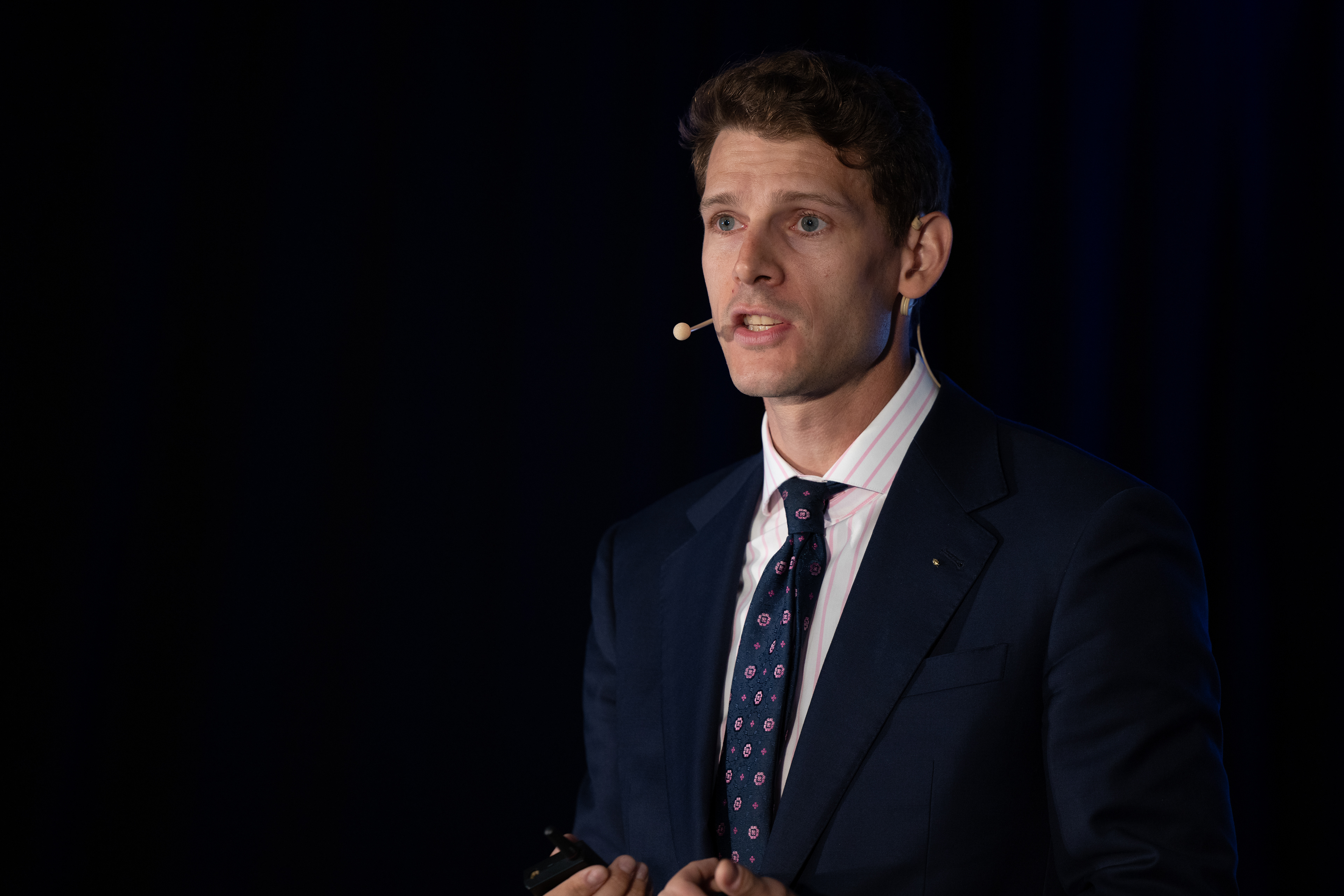 Le triathlète et conférencier Pierre Graff.
