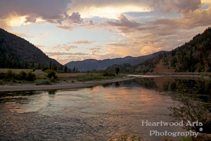 Evening on the Clark Fork