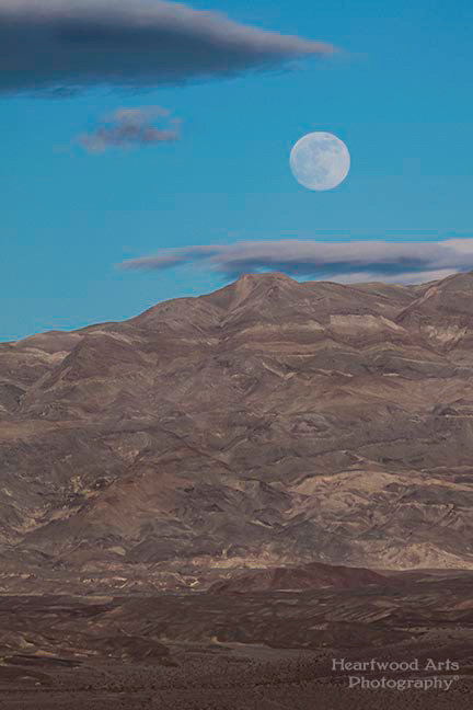 Death Valley Moonrise