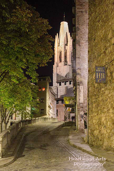 Catedral de St. Feliu, Girona, Spain