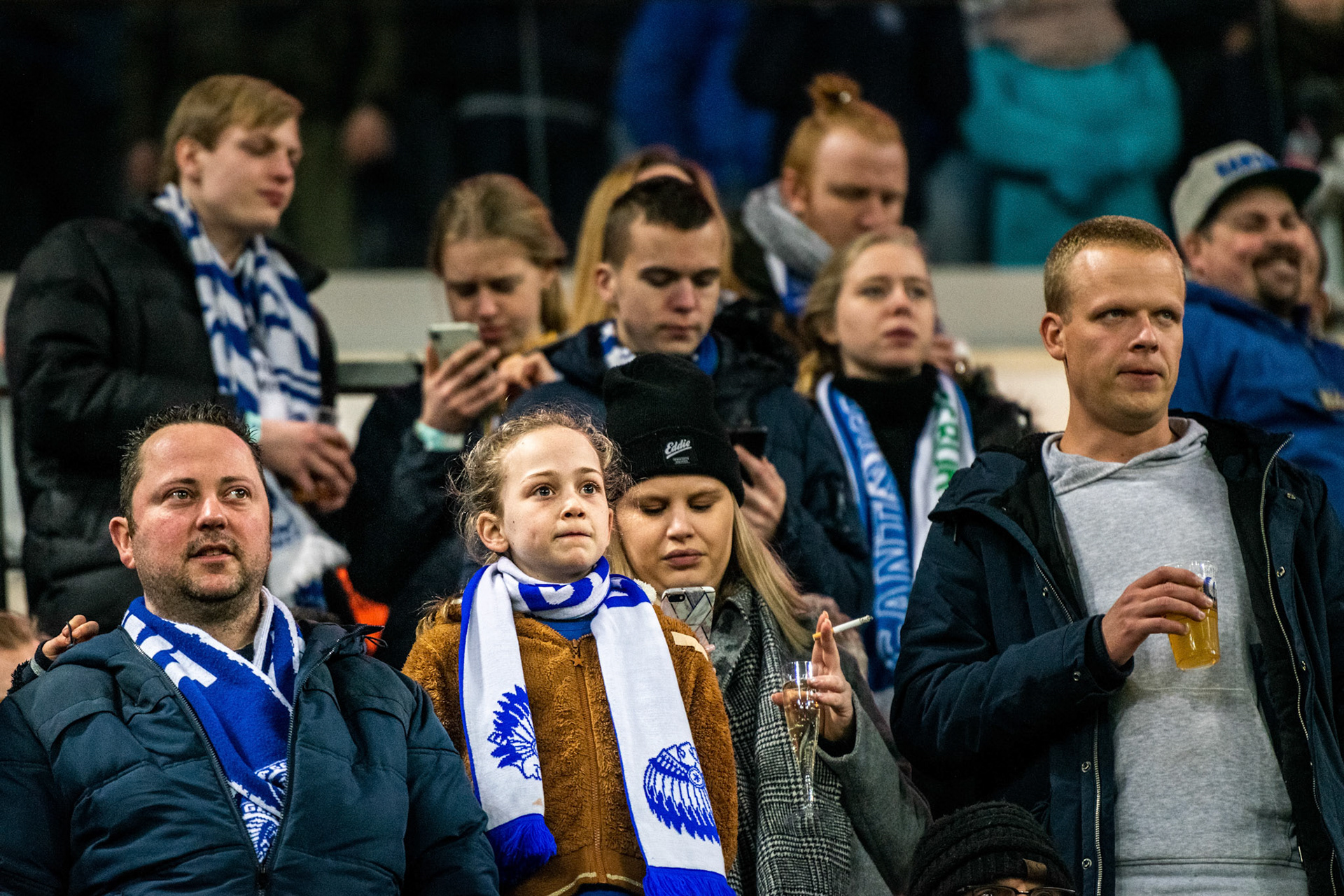 %items a soccer match between KAA Gent and Sporting Charleroi, %datetext in Gent, on day 29 of the 'Jupiler Pro League' Belgian soccer championship season 2019-2020. BELGA PHOTO %photographer