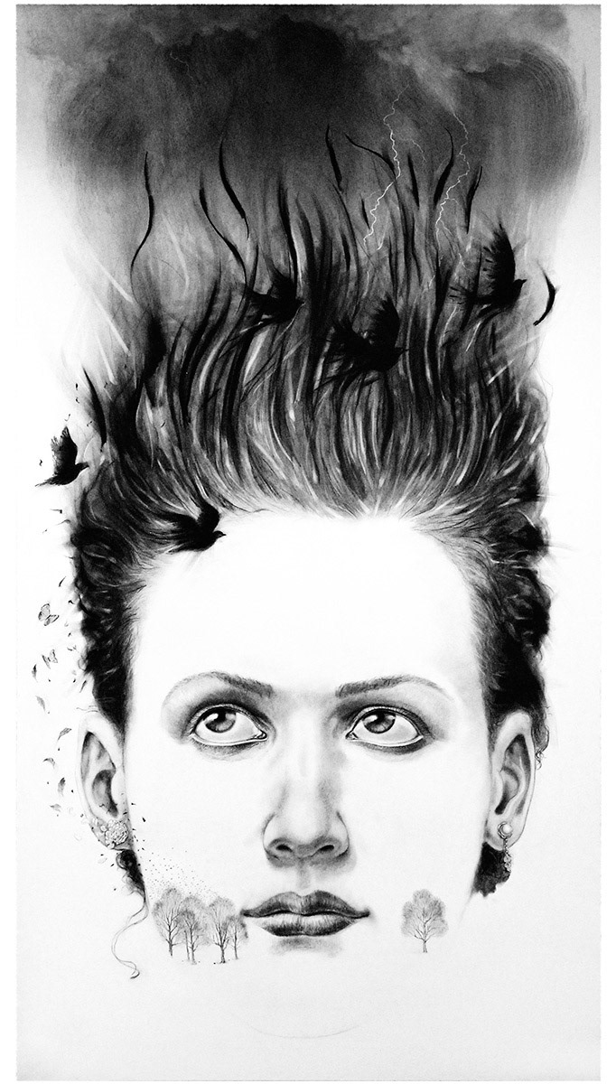 Portrait at the First Storm